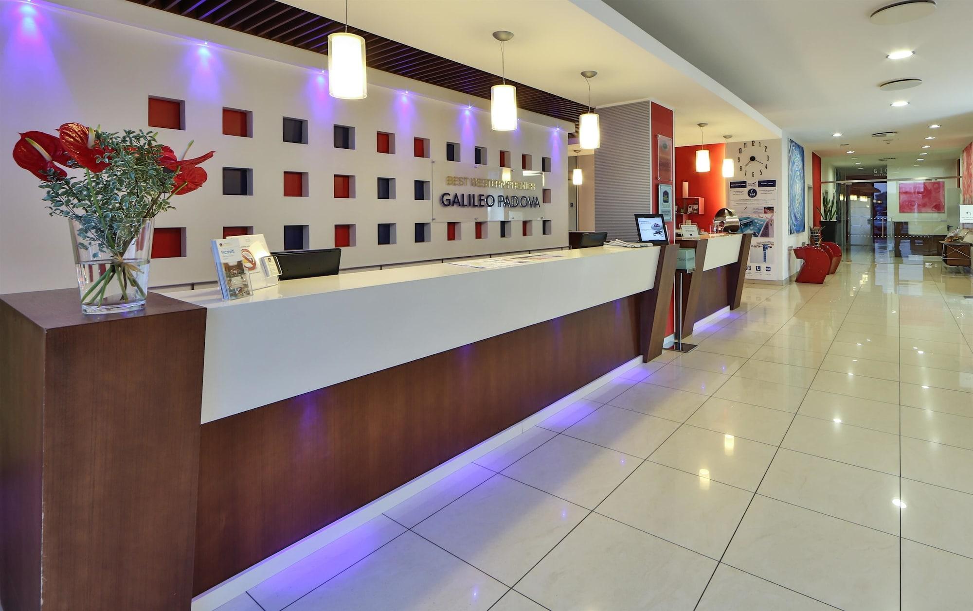Vista Lobby Best Western Plus Hotel Galileo Padova