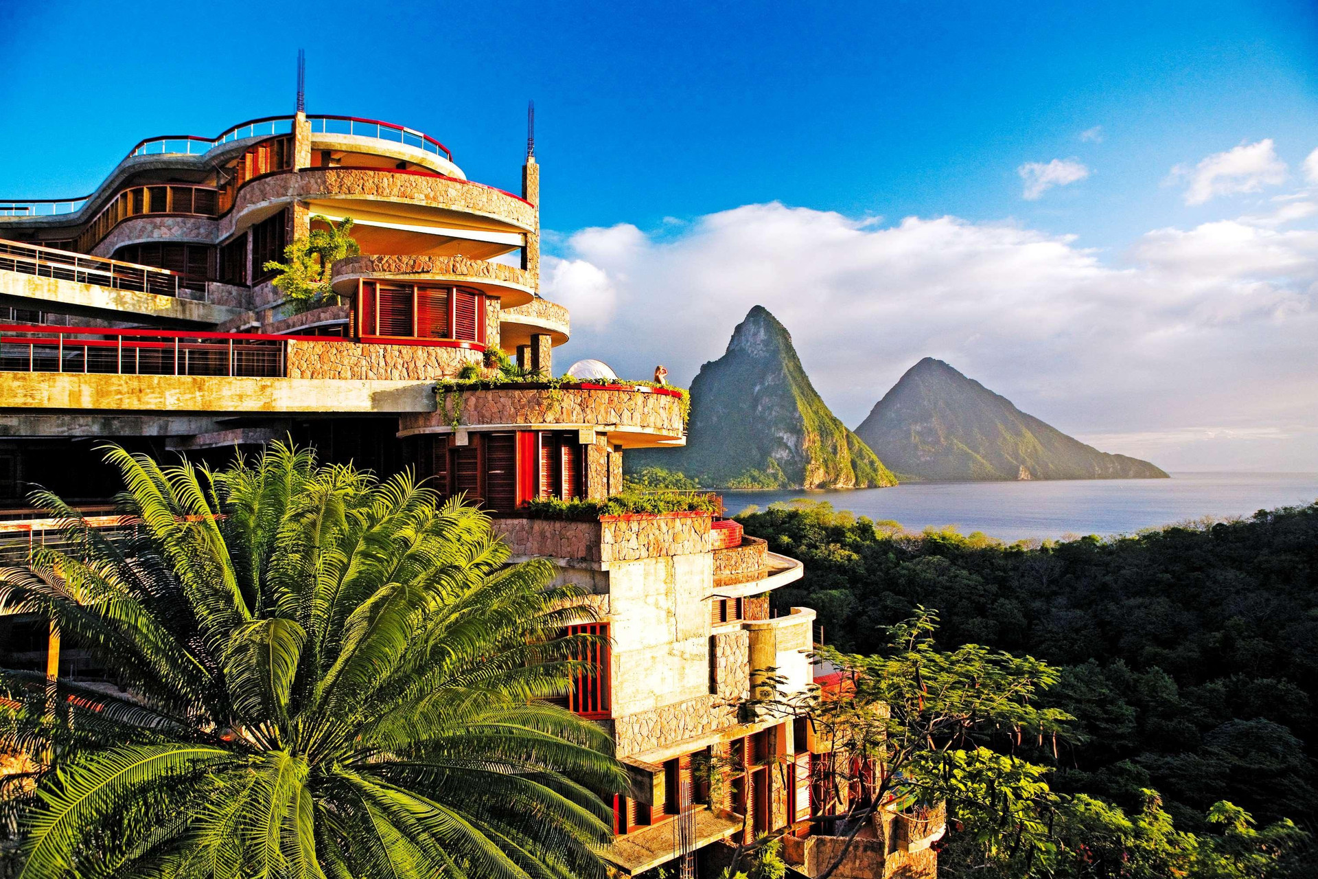 Vista Exterior Jade Mountain Resort