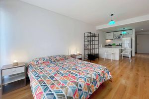 Alquiler Temporario - Spacious Studio in San Telmo With Balcony, Gym & Pool