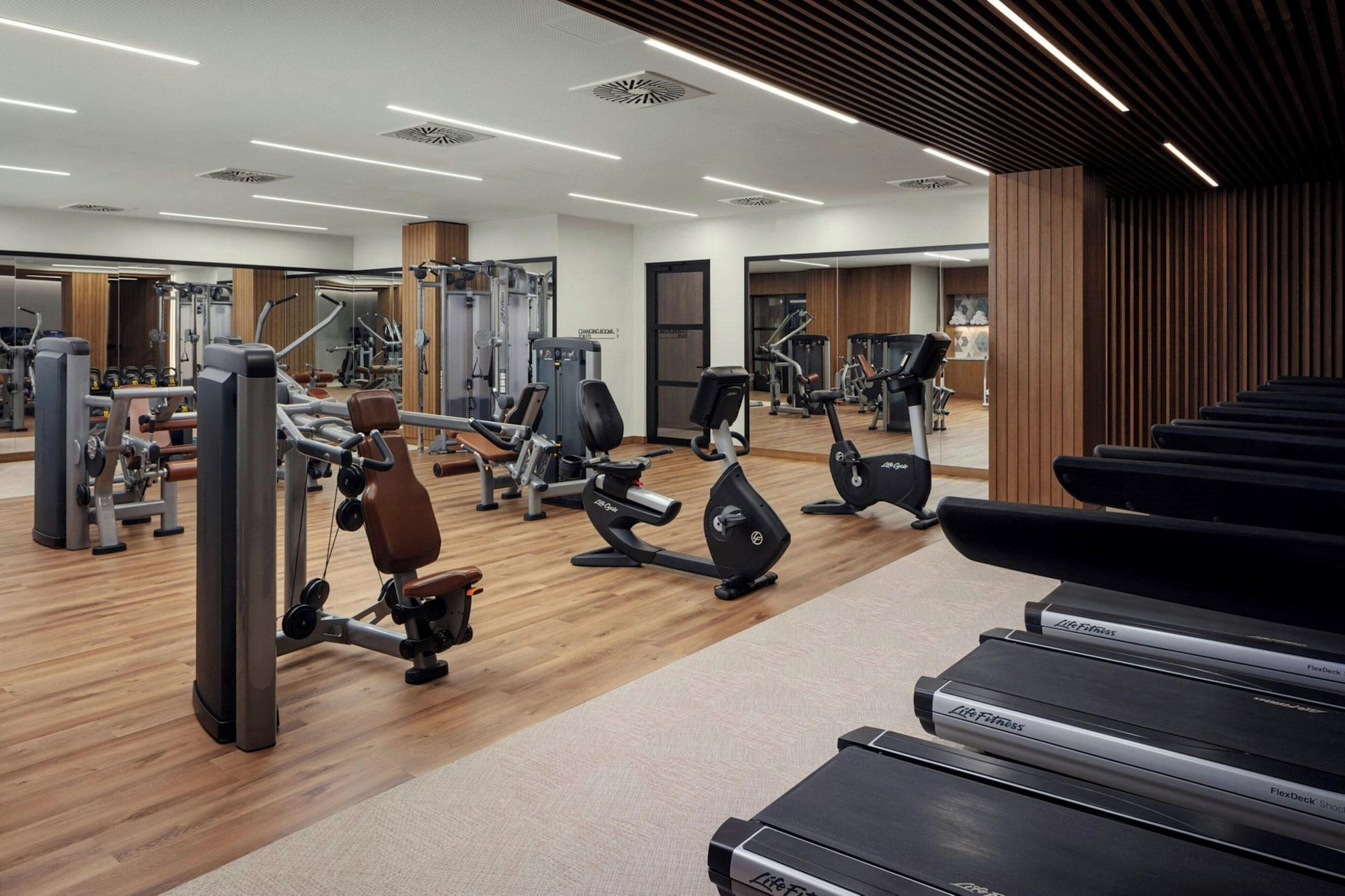 Gimnasio Prague Marriott Hotel