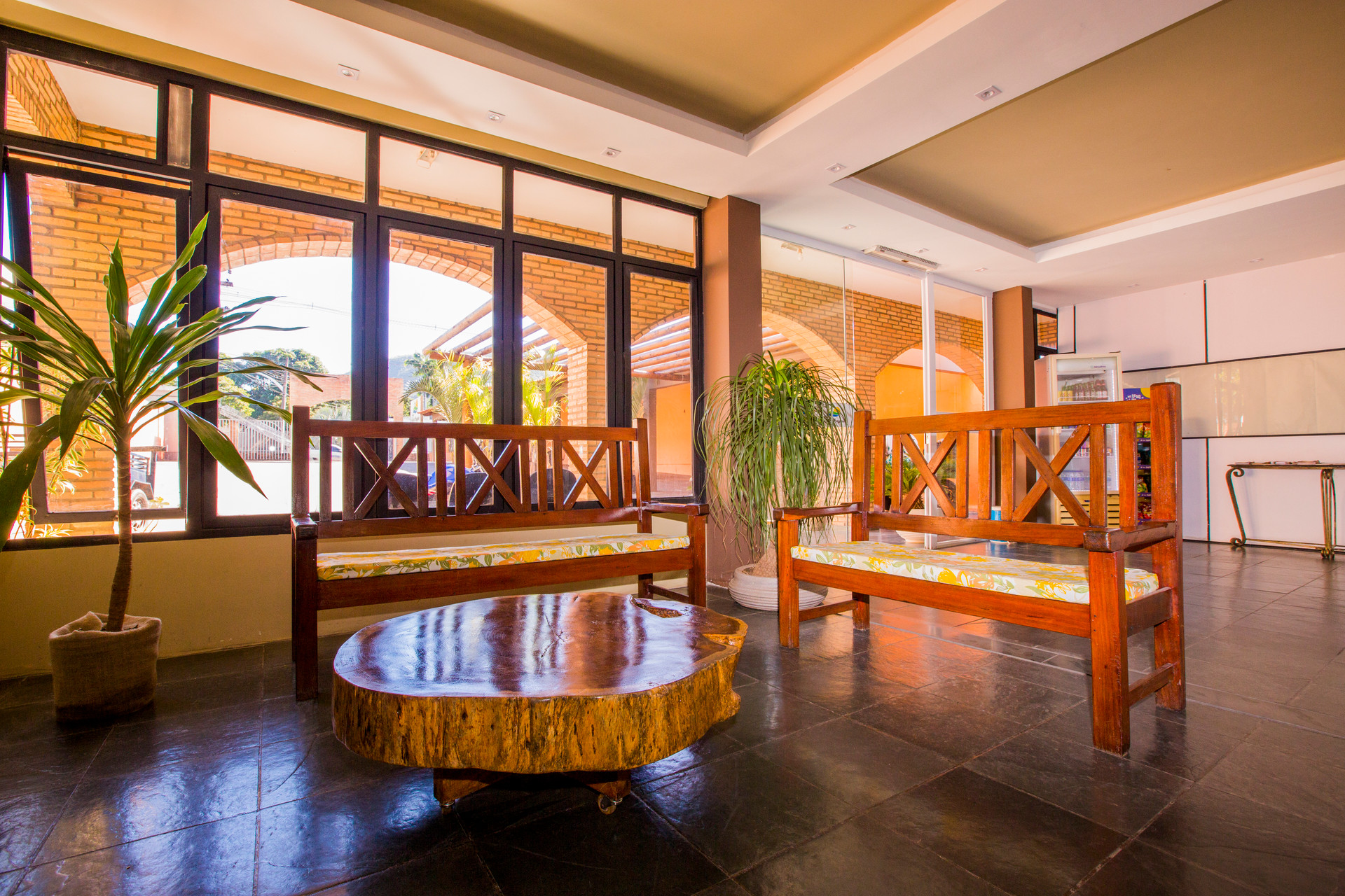 Vista Lobby Pousada Sol do Araguaia