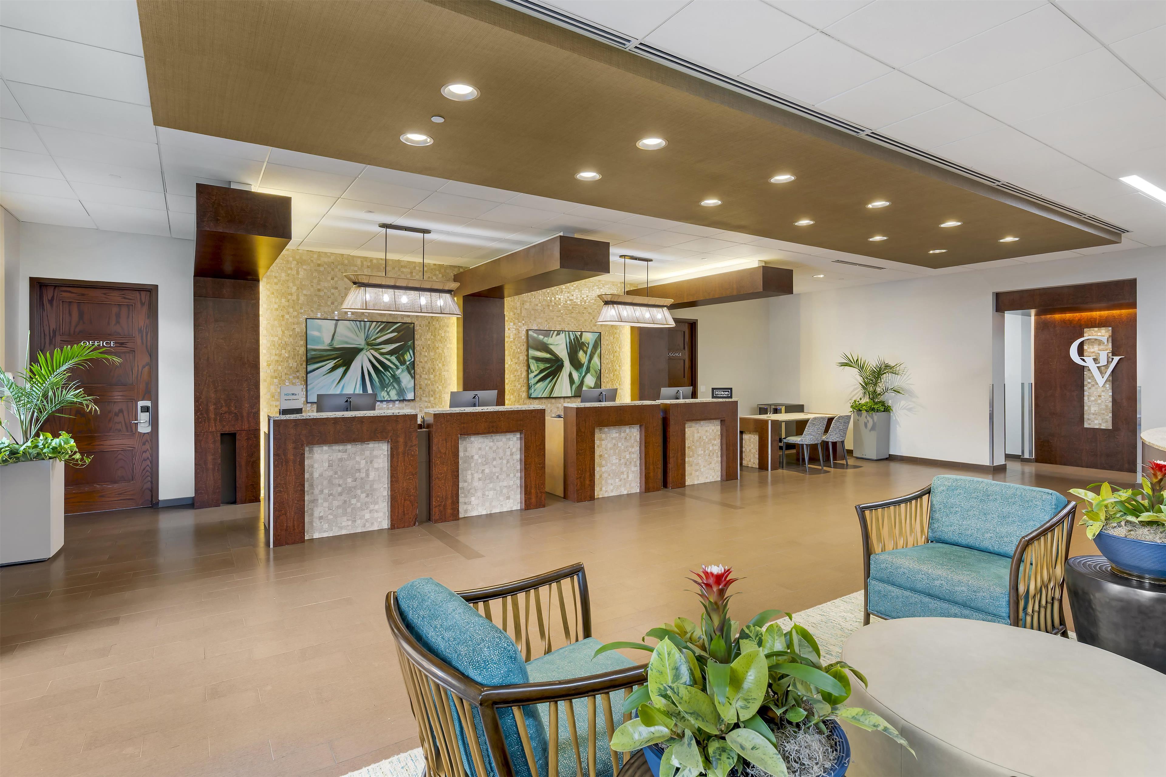 Vista Lobby Hilton Vacation Club Grande Villas Orlando