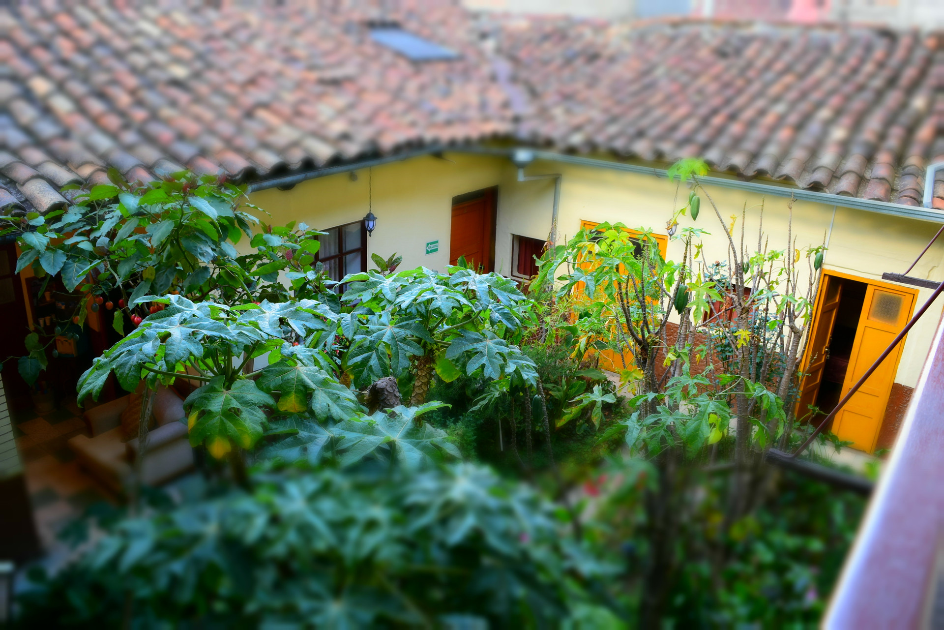 Vista Exterior HOSTAL VILLA DEL ROSARIO
