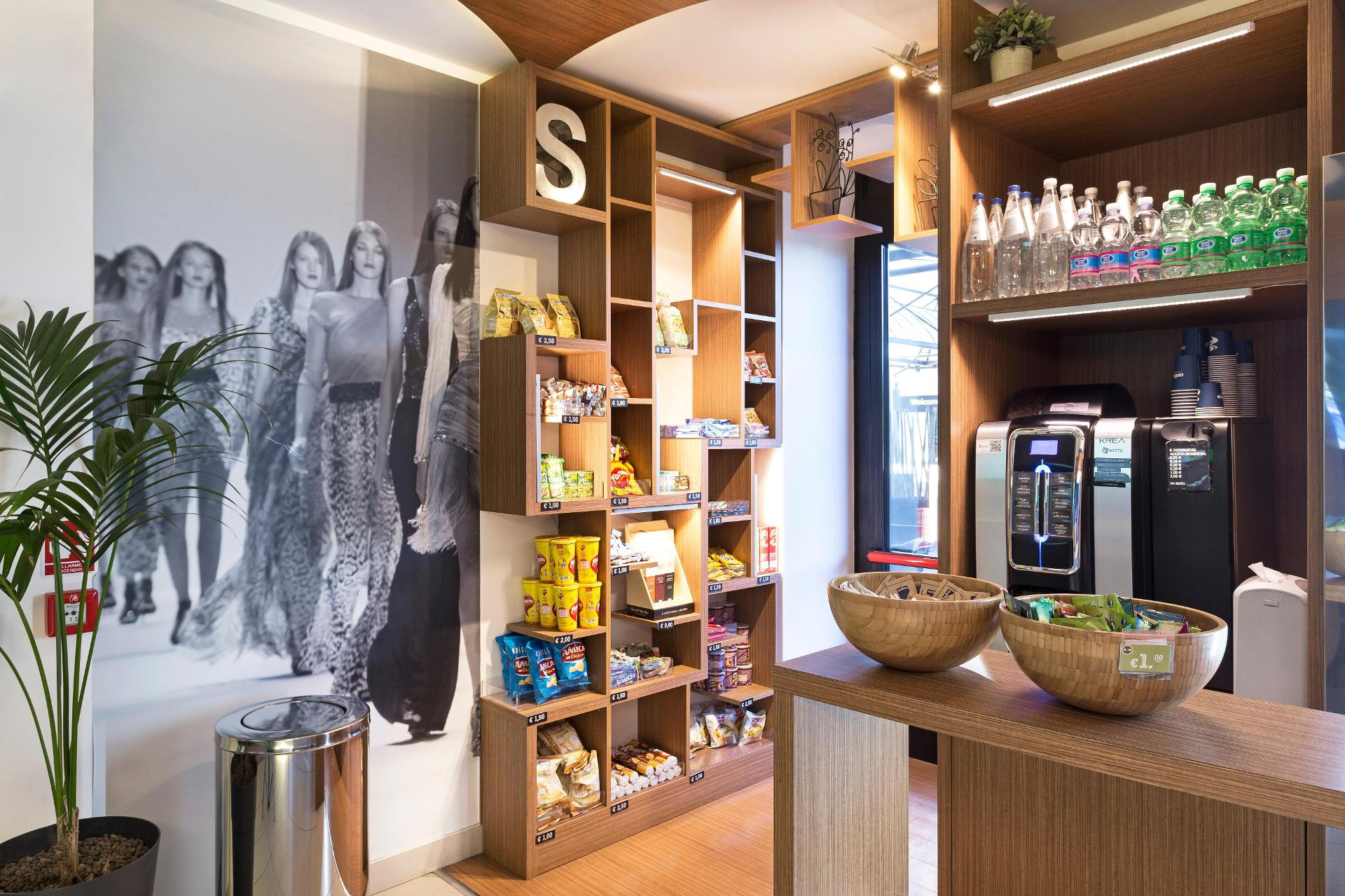 Vista Lobby B&B Hotel Milano Cenisio Garibaldi