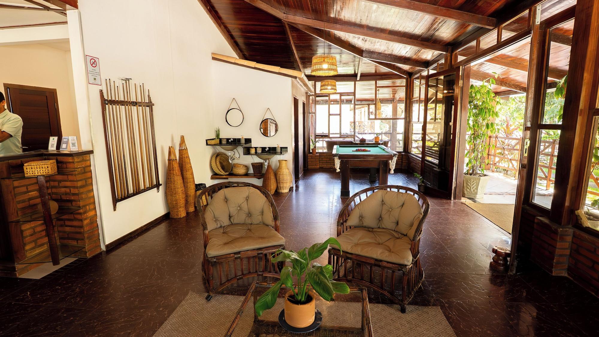 Vista Lobby Pousada Bicho Preguiça Pipa - RN