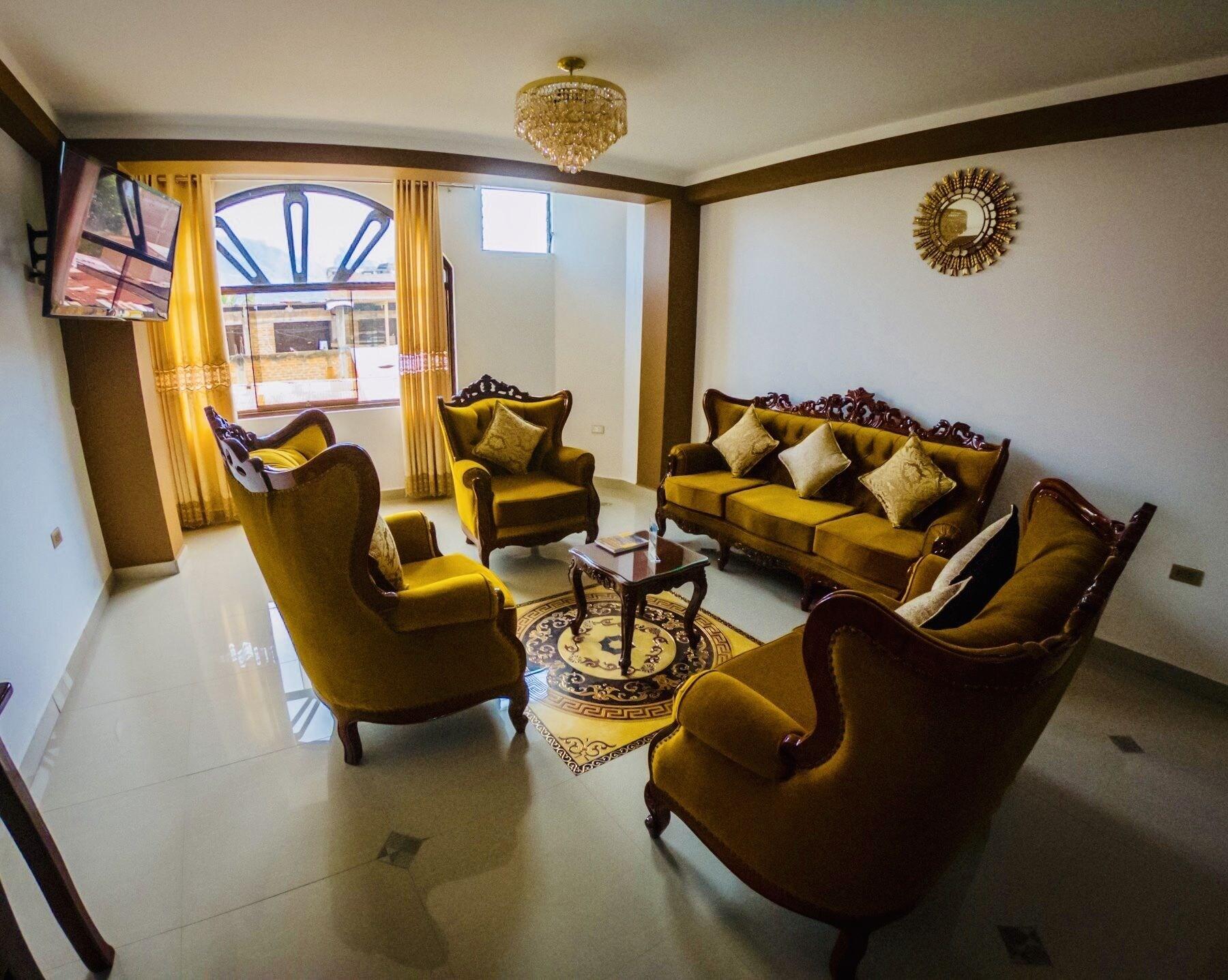 Vista Lobby Gran Hotel Panorama