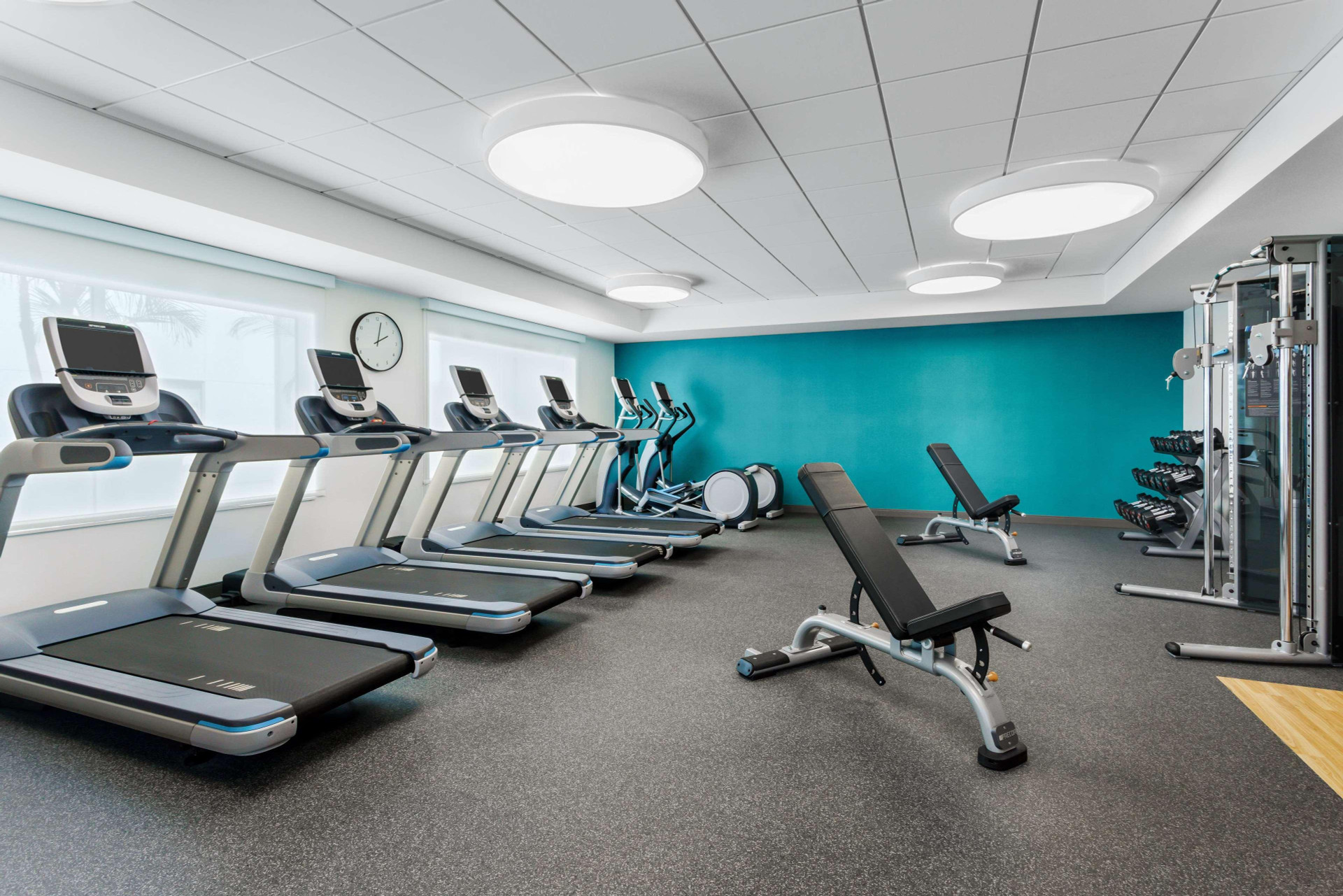 Gimnasio Hampton Inn & Suites Santa Monica