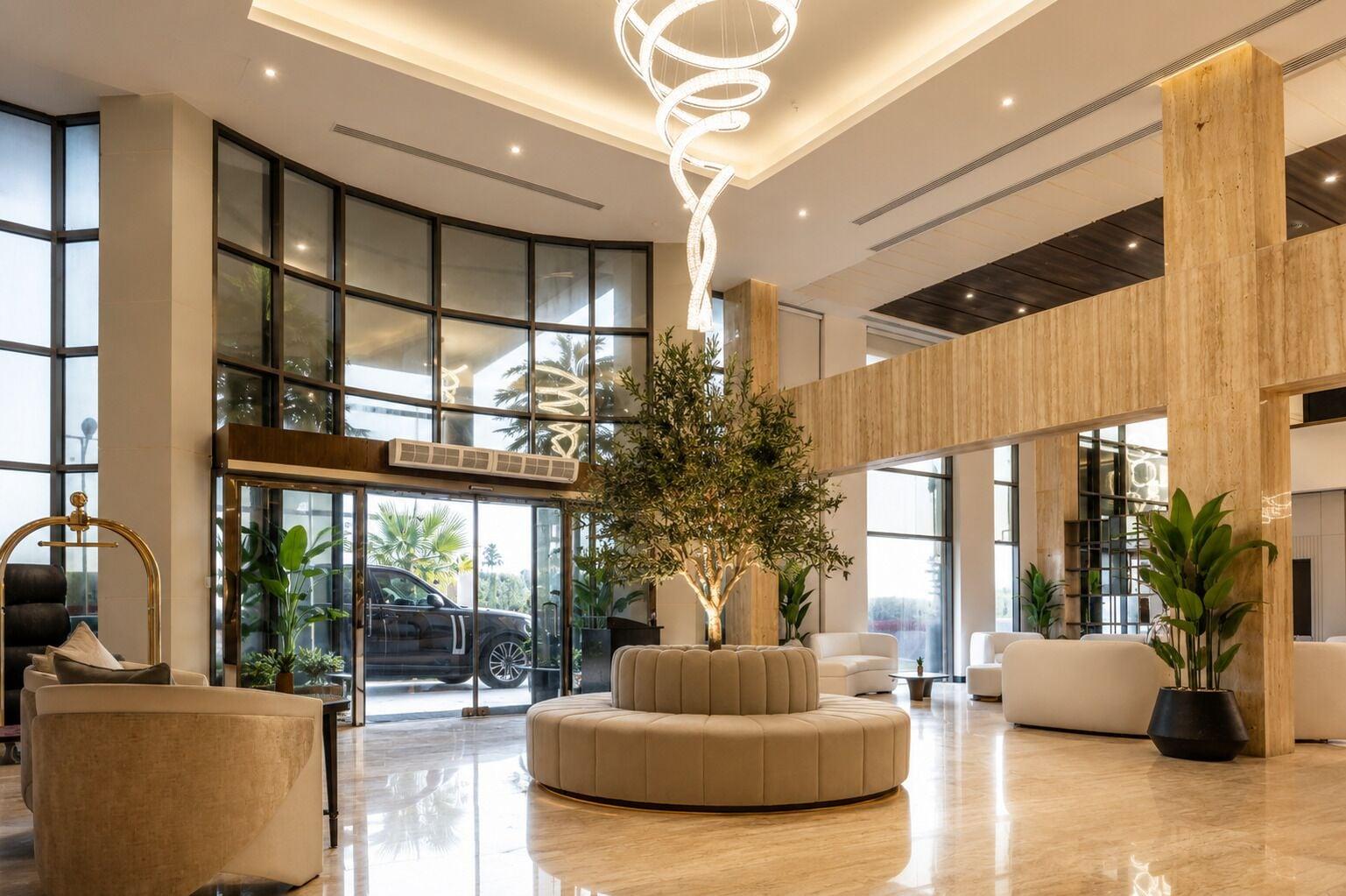 Vista Lobby Luxury Night Hotel Al Yasmin