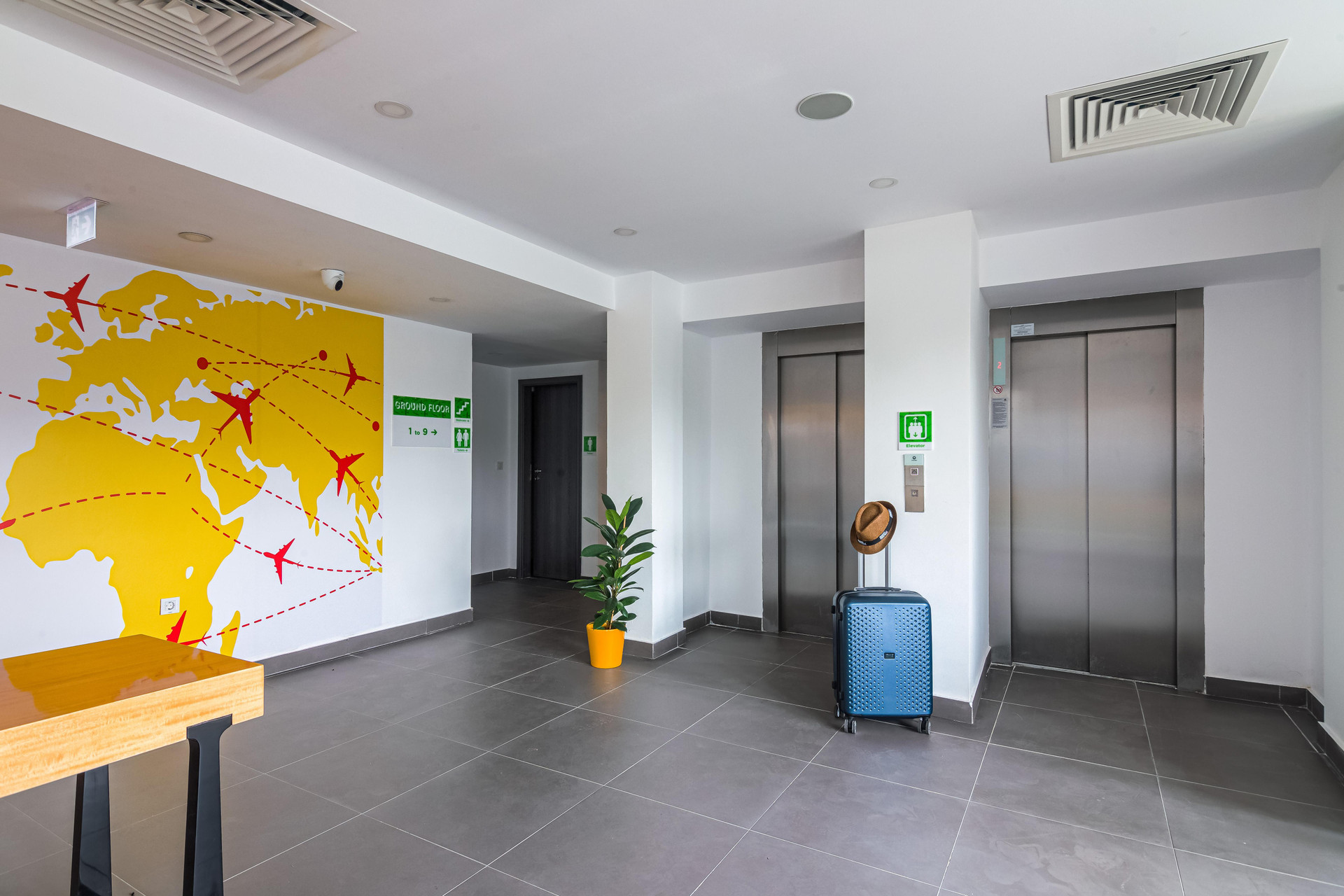Vista Lobby ibis Styles Bucharest Airport
