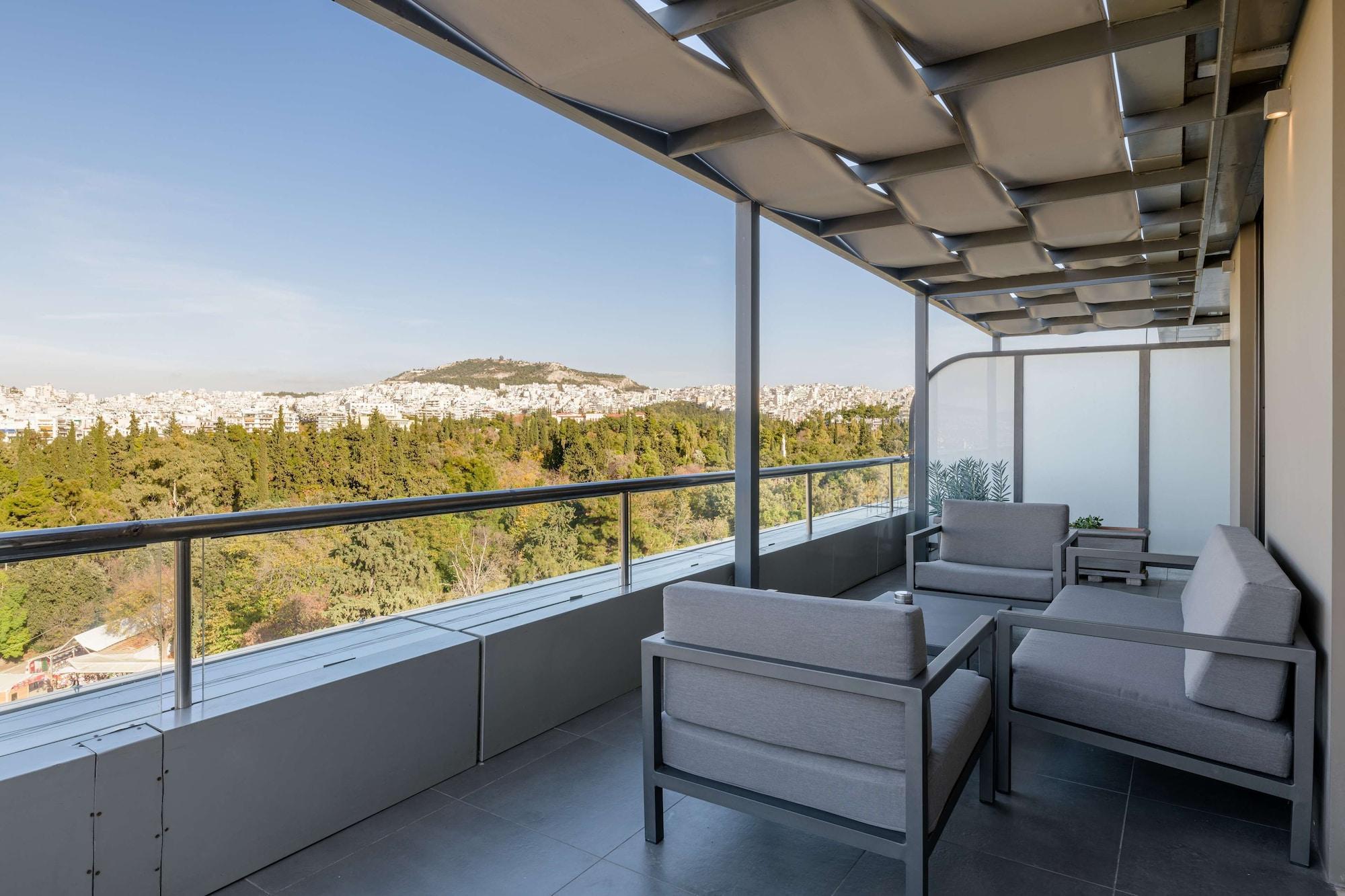 Vista Exterior Radisson Blu Park Hotel, Athens