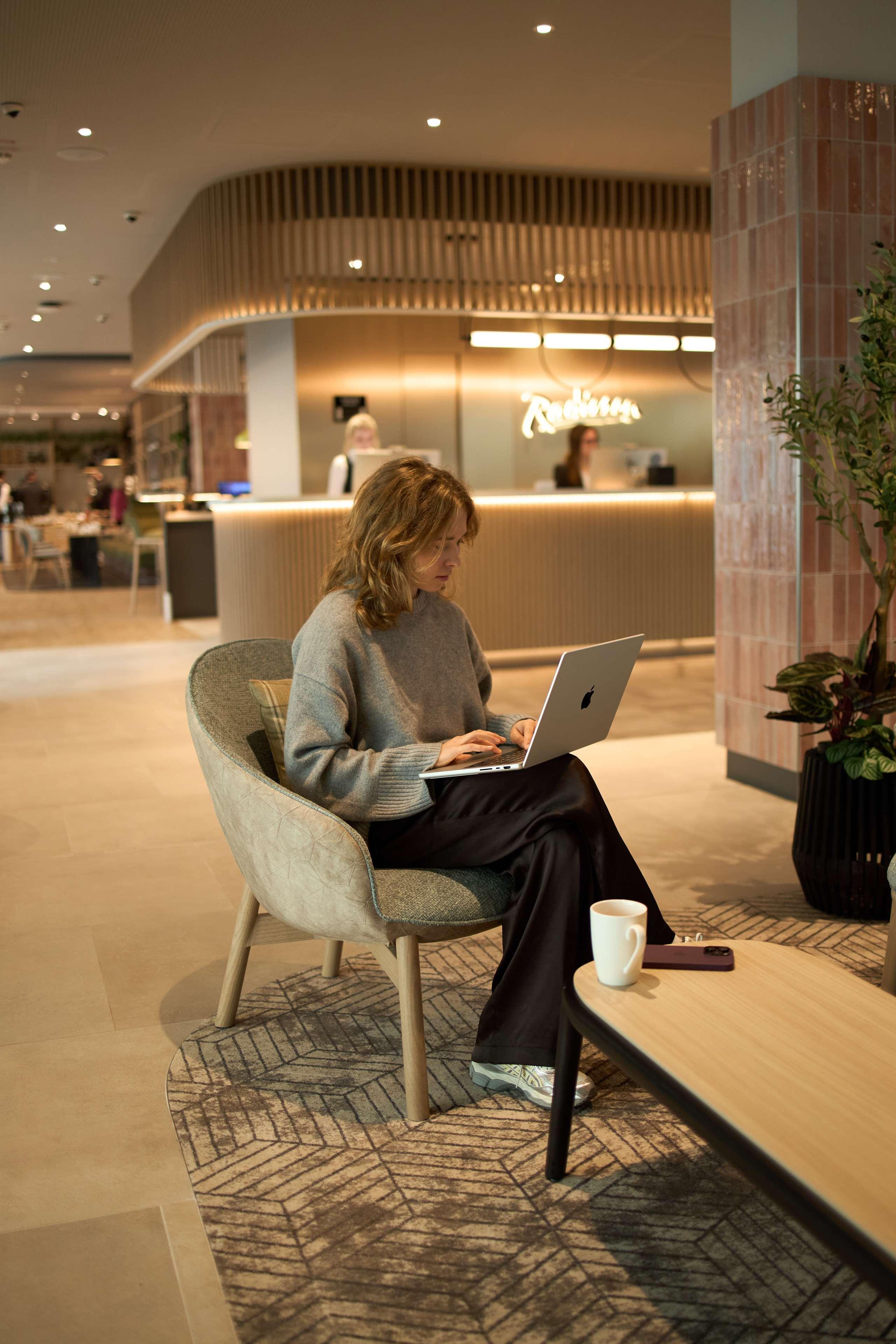 Vista Lobby Radisson Hotel Leipzig