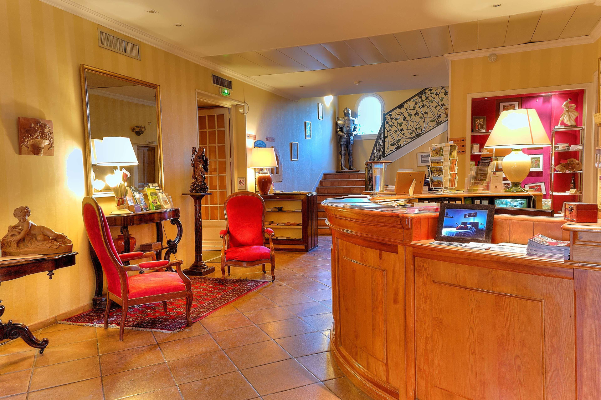 Vista Lobby Best Western l'Orangerie