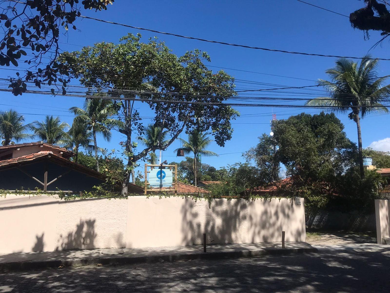 Vista Exterior Céu Azul pousada