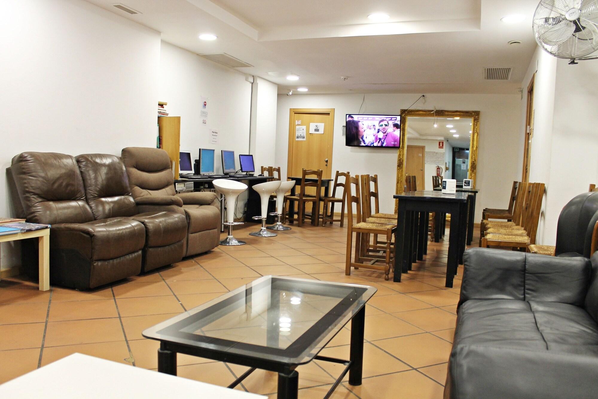 Vista Lobby Galaxy Star Hostel Barcelona