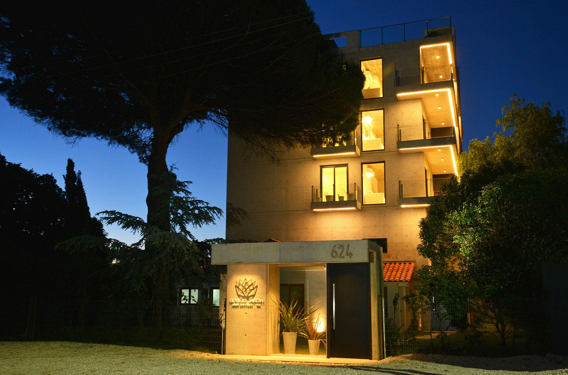 Vista Exterior El Viejo Jardín
