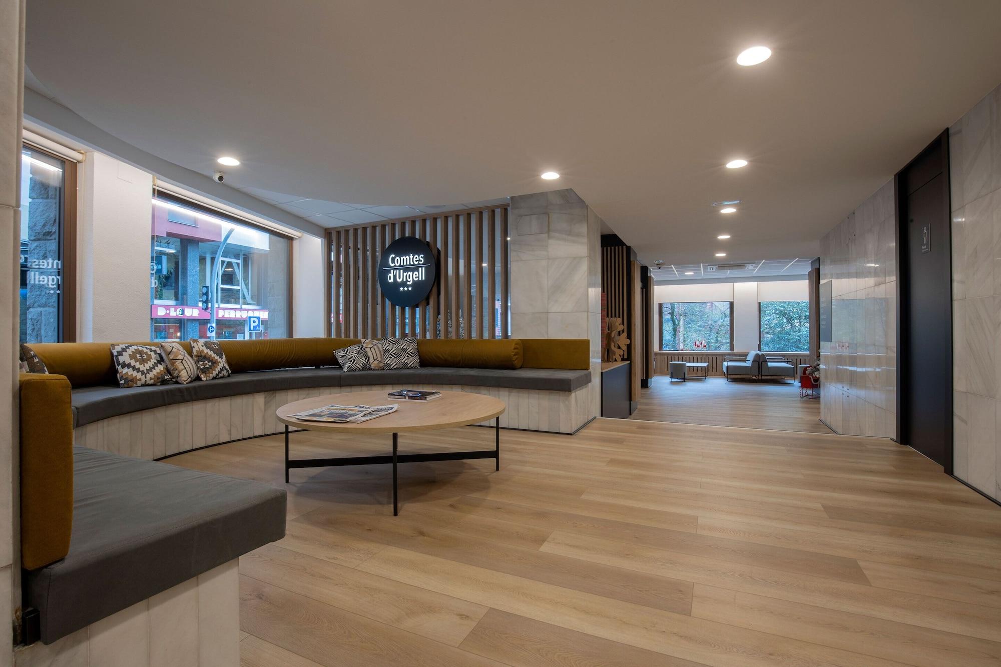 Vista Lobby Hotel Comtes d'Urgell by Nexta