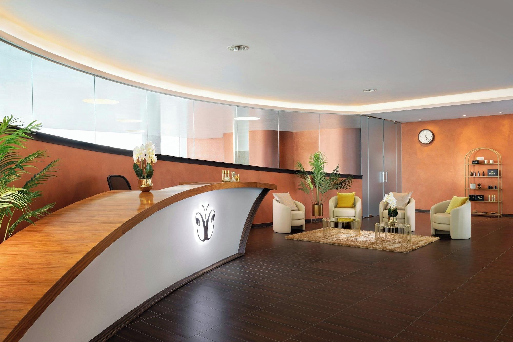Vista Lobby Sheraton Milan Malpensa Airport Hotel & Conference Center