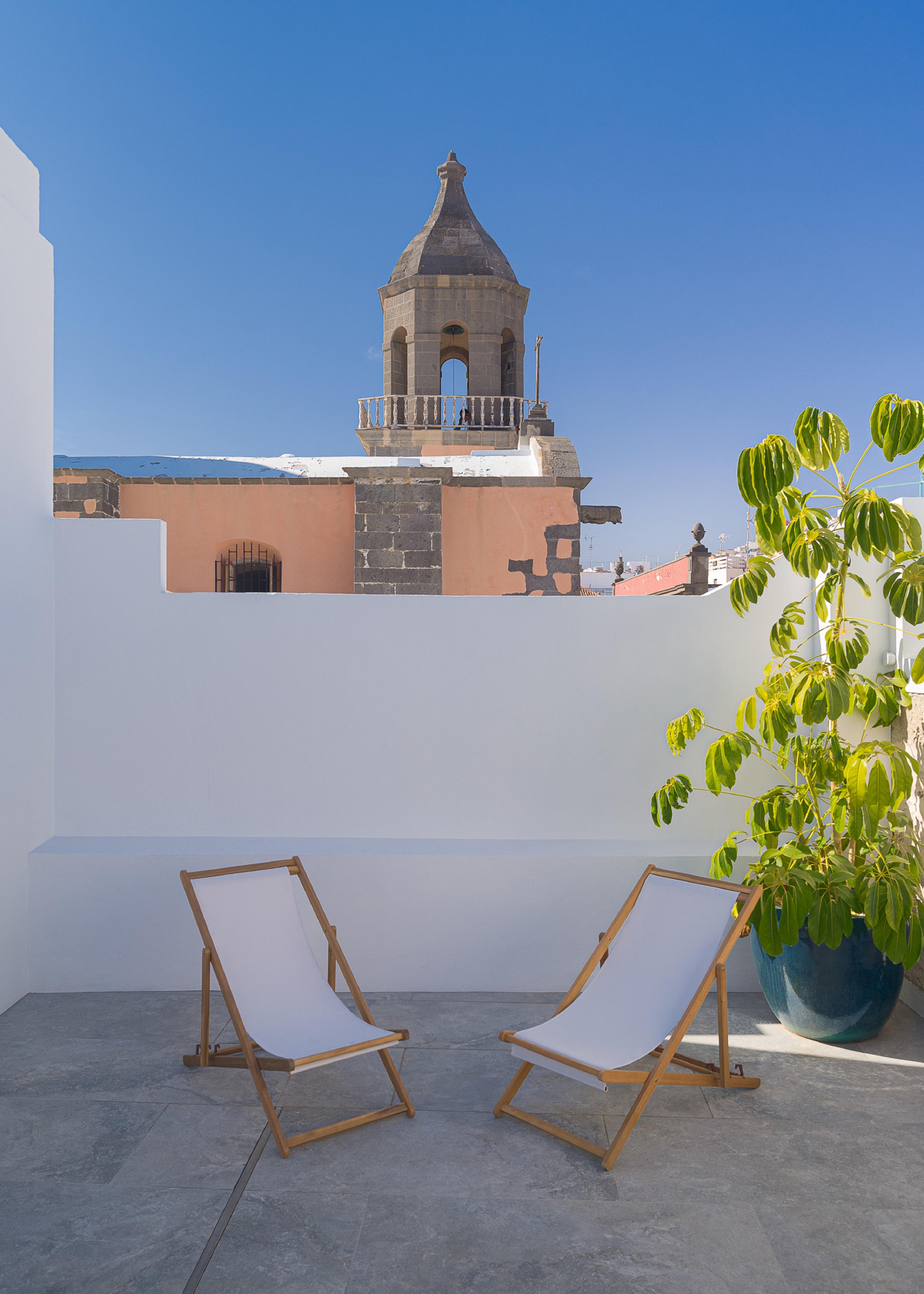 Vista Piscina Boutique Hotel Cordial La Niña de Vegueta