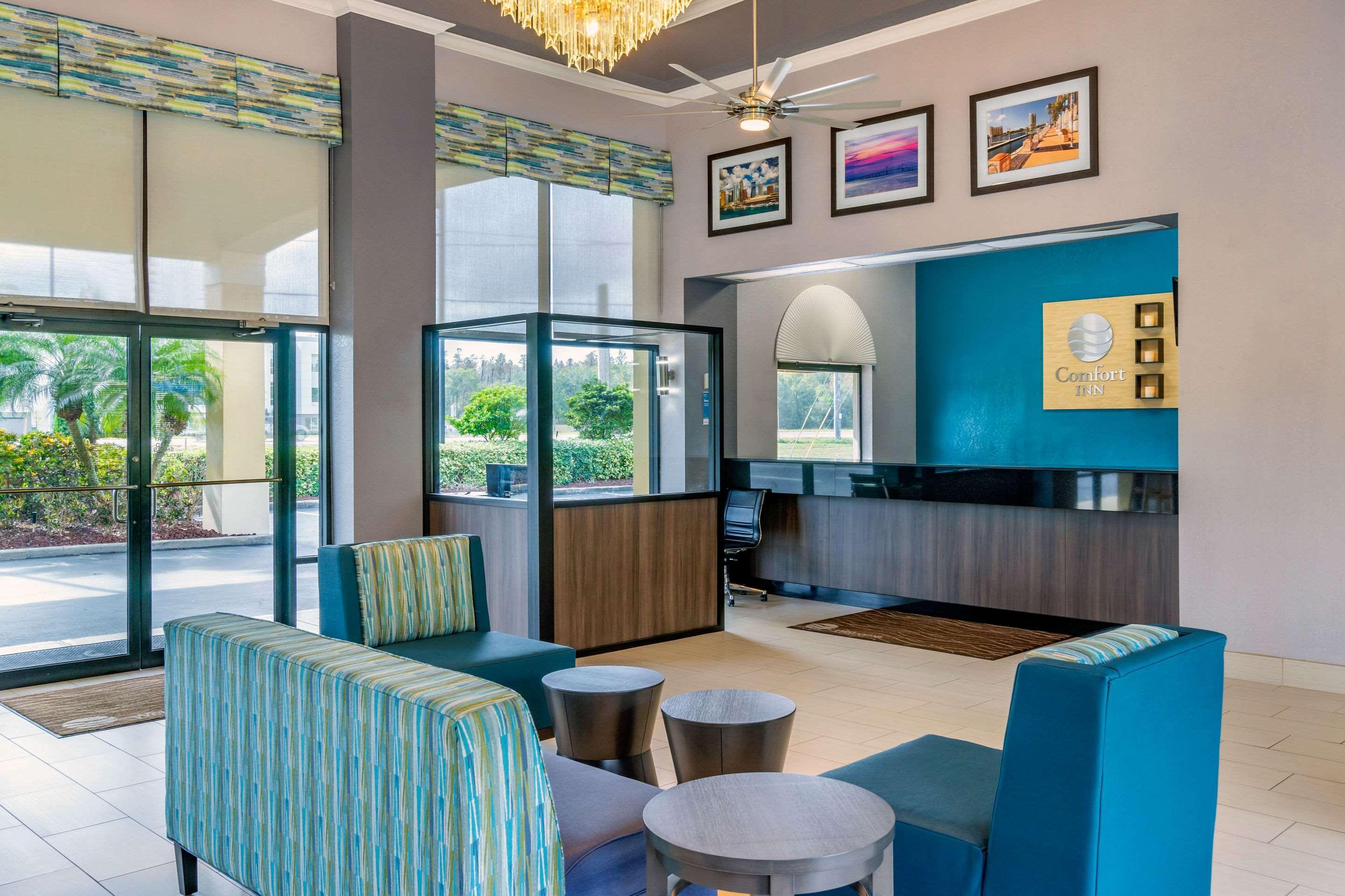 Vista Lobby Comfort Inn Sun City Center - Ruskin - Tampa South