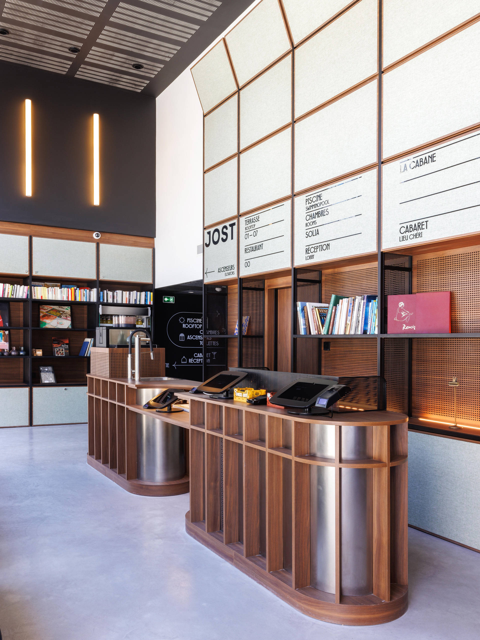 Vista Lobby Jost Hotel Bordeaux Gare