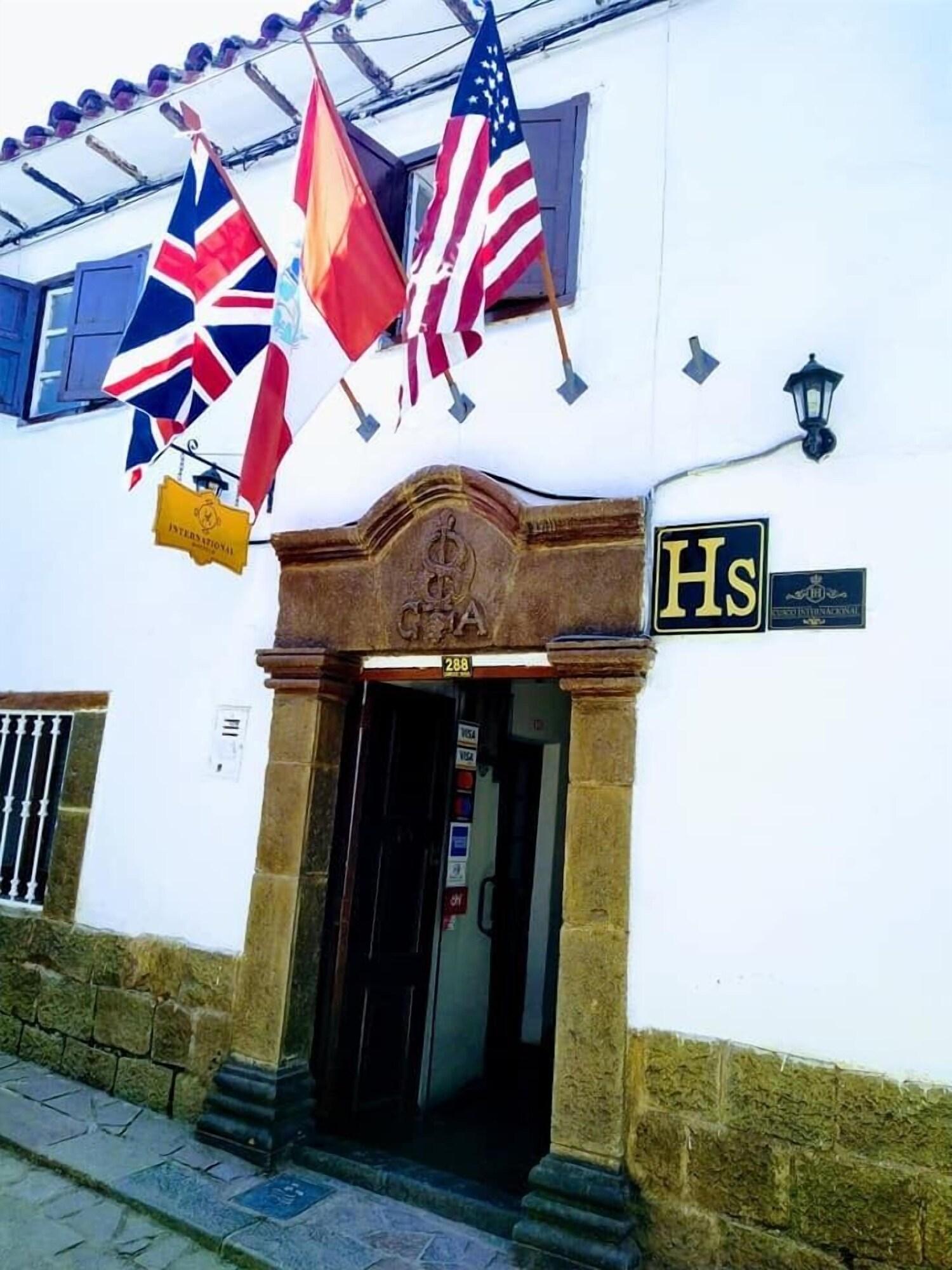 Vista Exterior Hostal Cusco Internacional