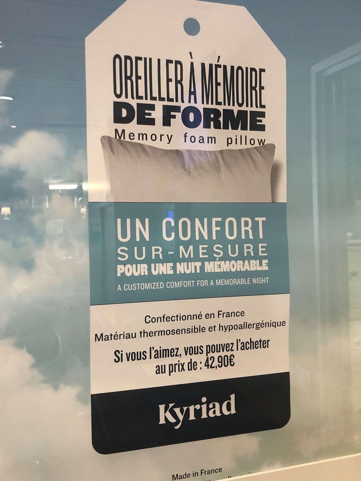 Set de Habitación Hotel Kyriad Orly Aéroport Athis Mons
