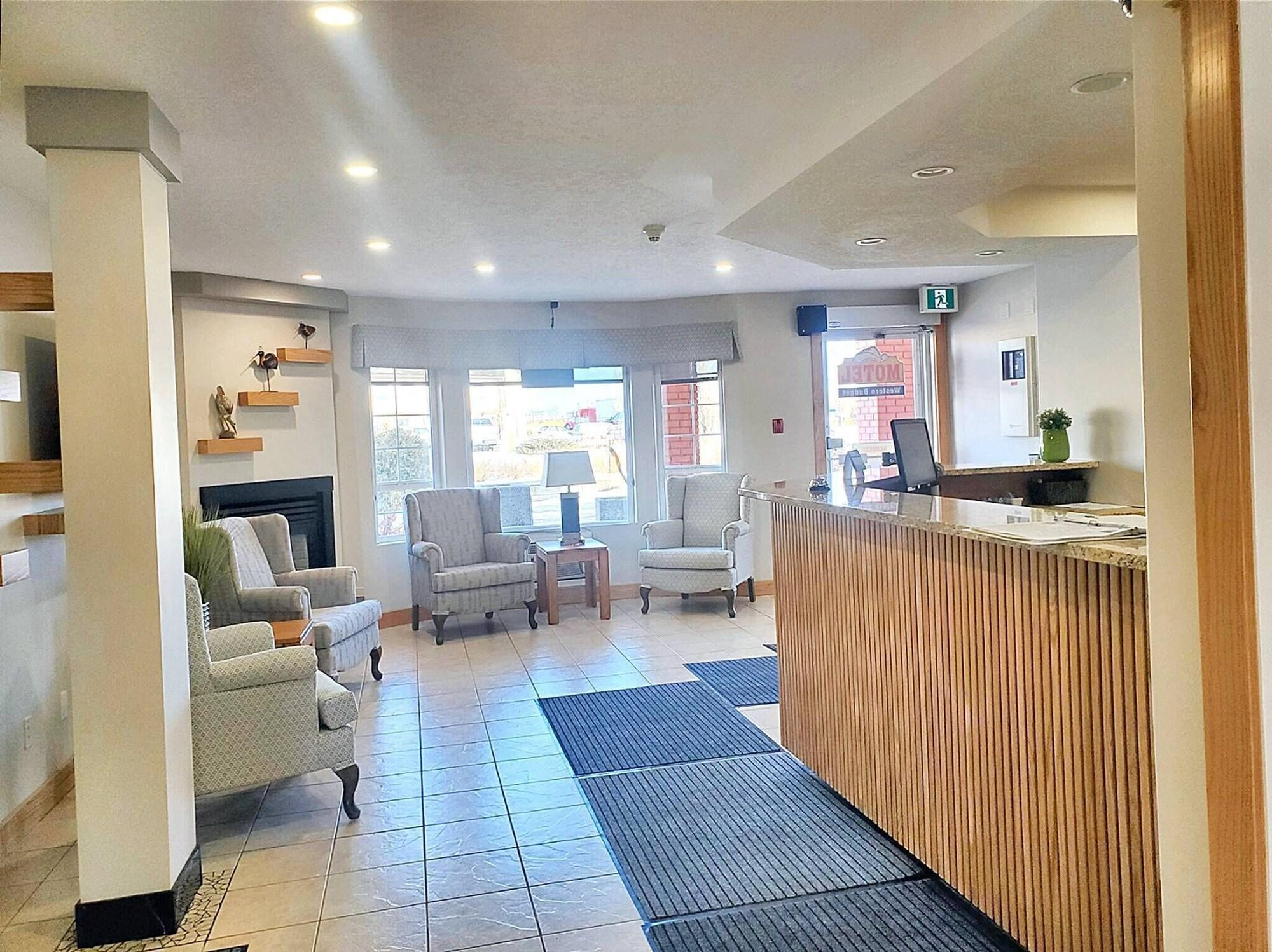 Vista Lobby Western Budget Motel 1