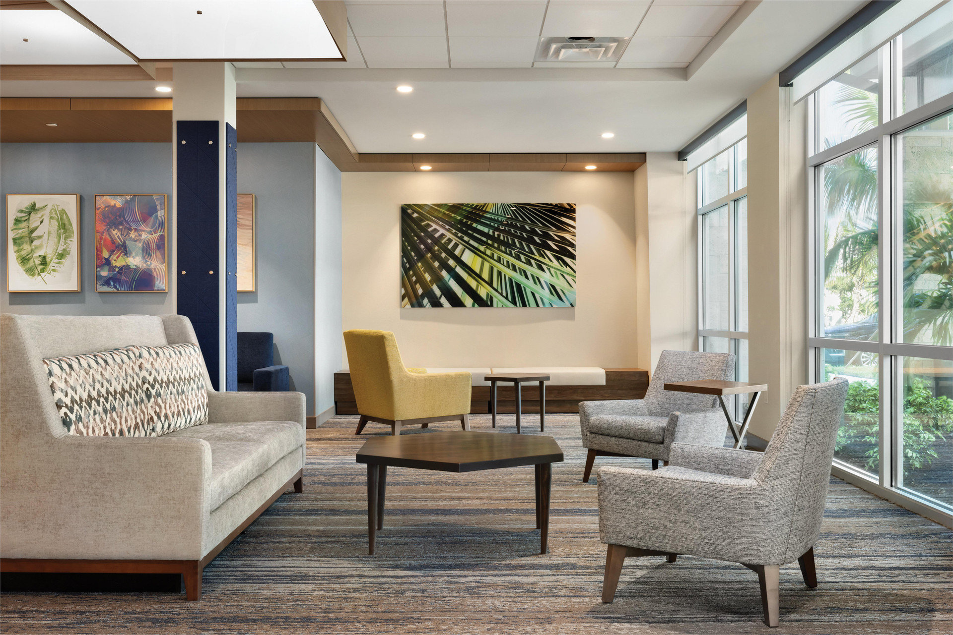 Vista Lobby Holiday Inn Express Cape Canaveral by IHG