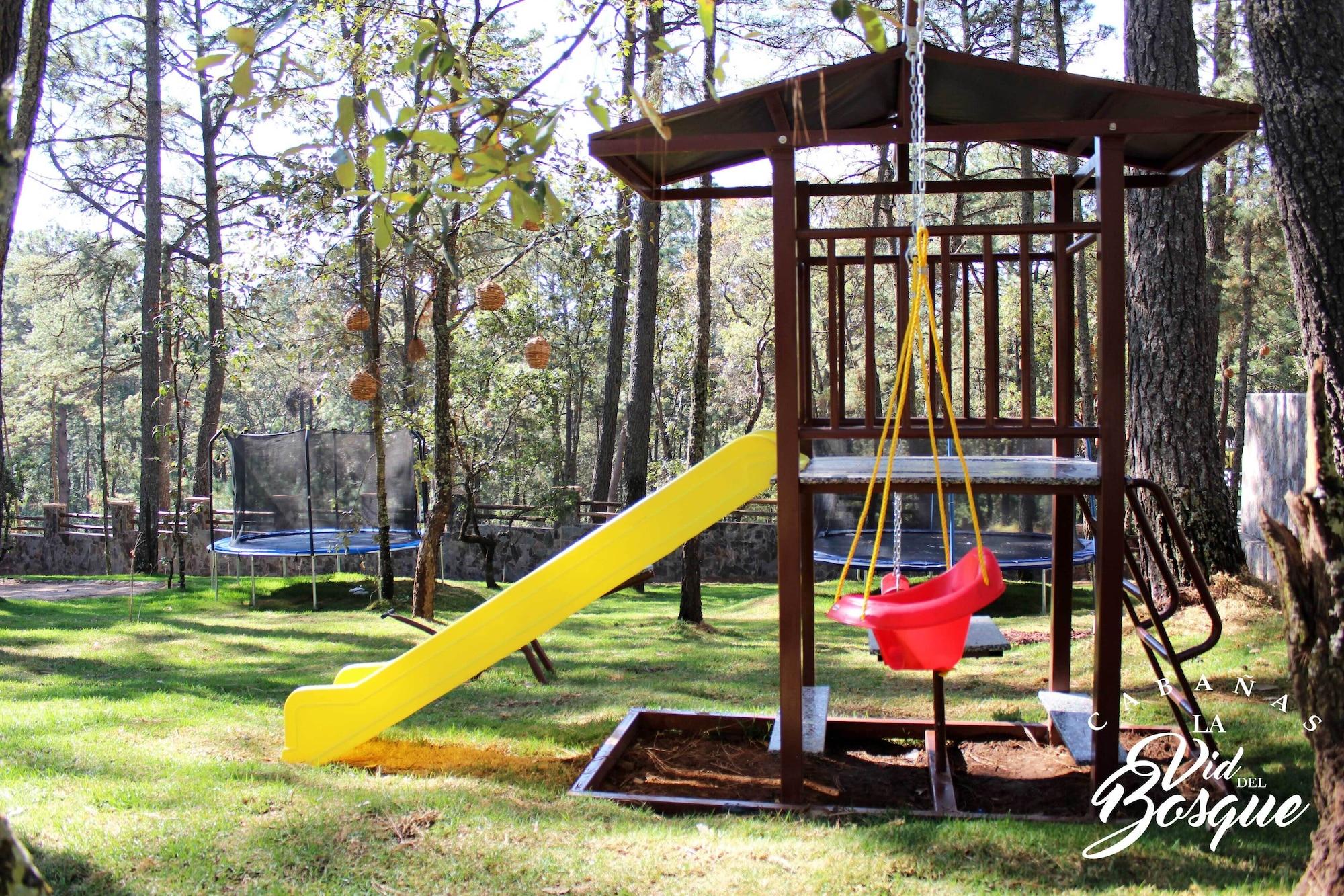 Instalaciones Recreativas Cabañas La Vid Del Bosque
