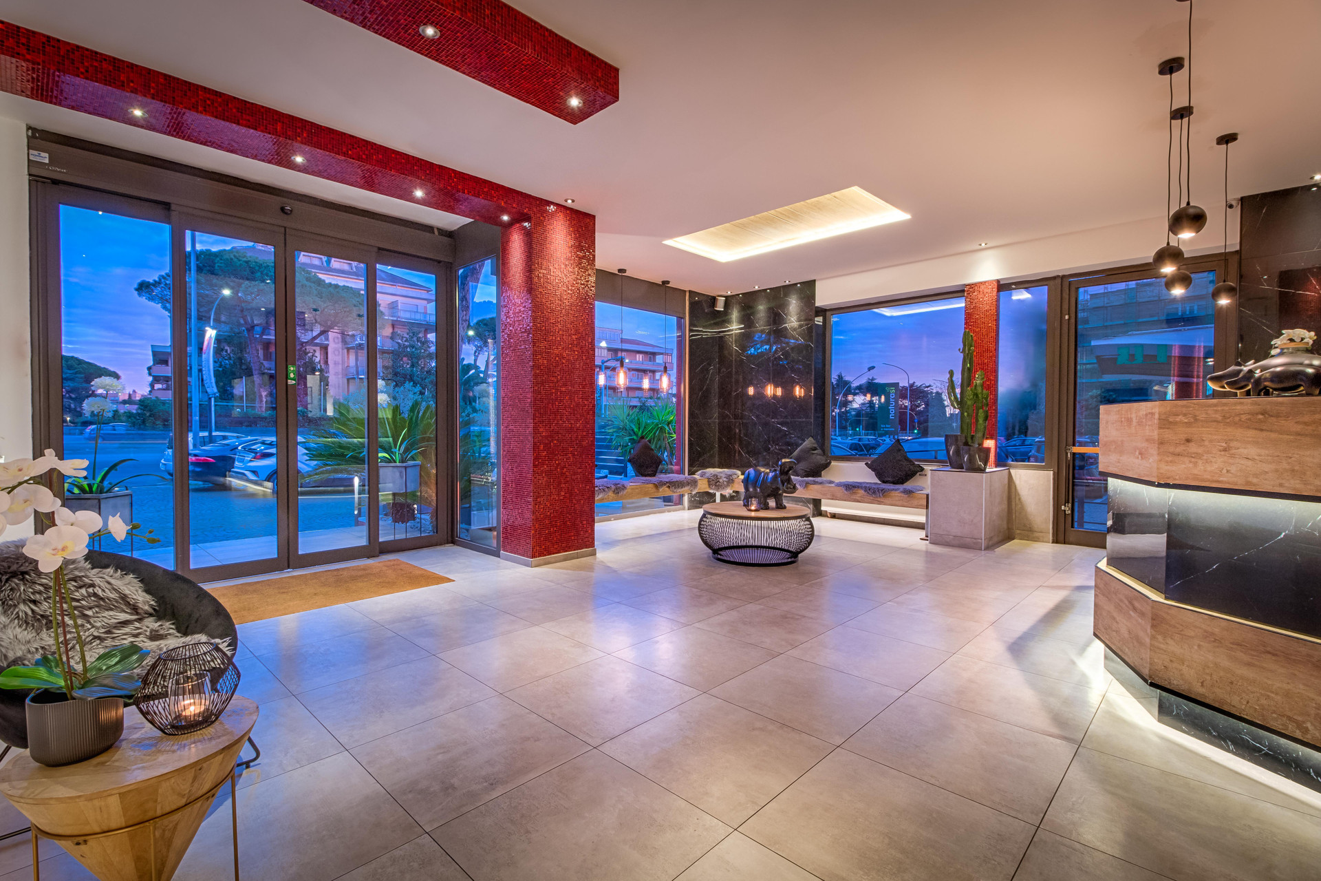 Vista Lobby Raganelli Hotel