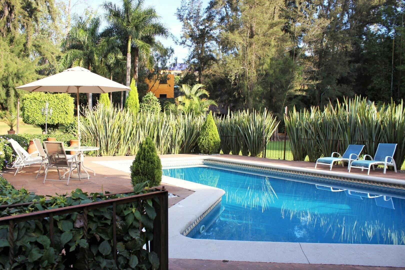 Vista Piscina Quinta Los Pinos