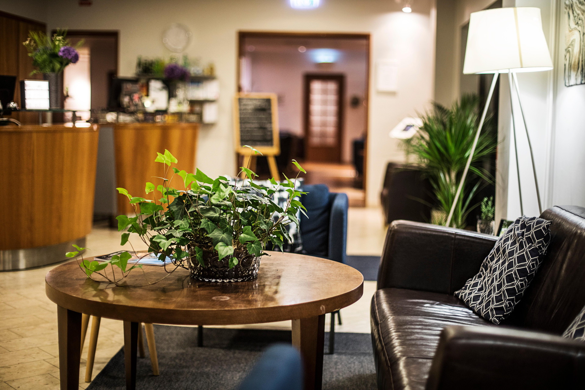 Vista Lobby First Hotel Jörgen Kock