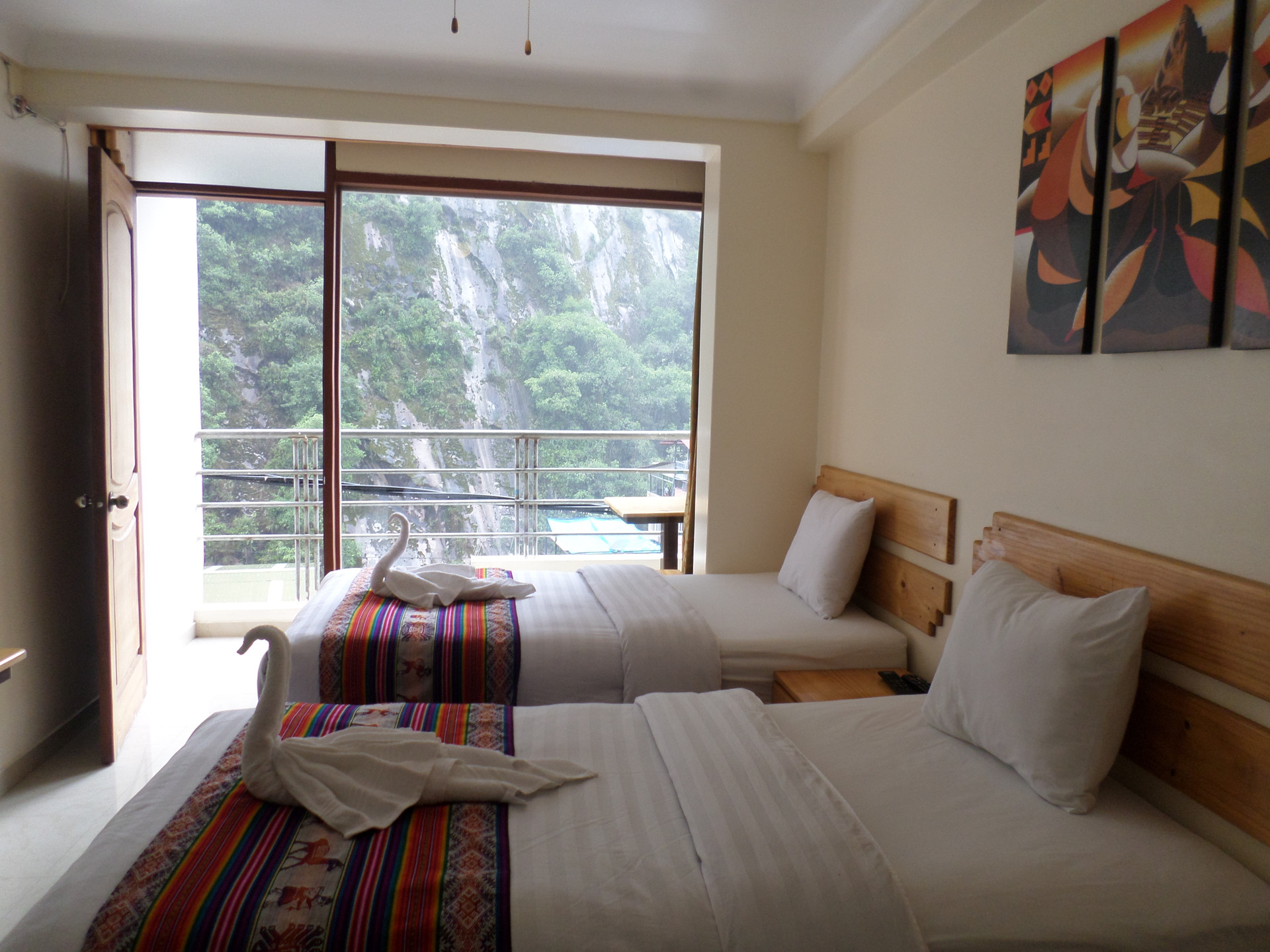 Equipamiento de Habitación Panoramic View Machu Picchu