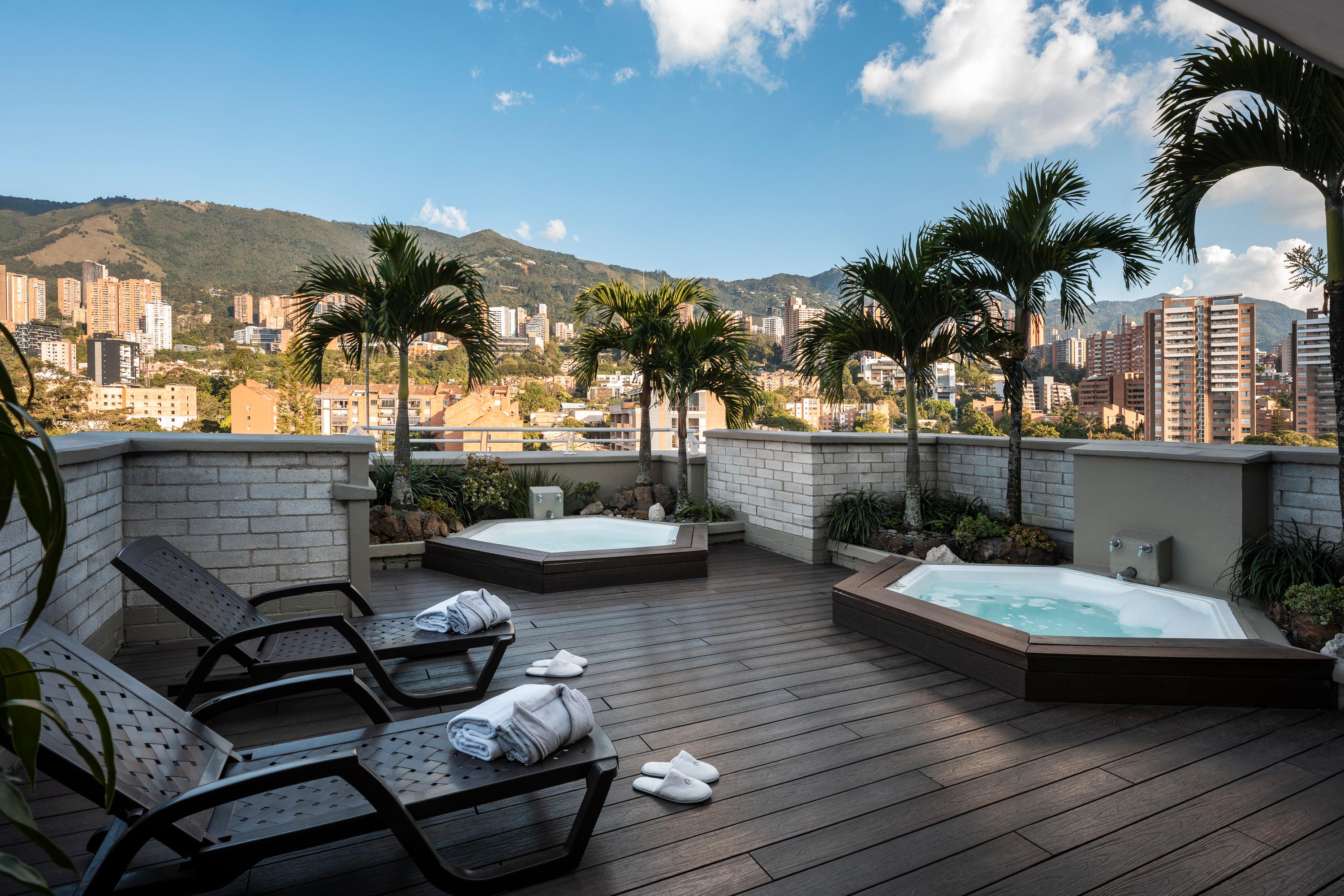 Balcón, patio o terraza Hotel Poblado Alejandría