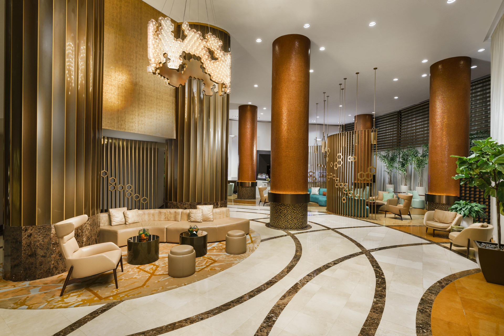 Vista Lobby Trump International Beach Resort