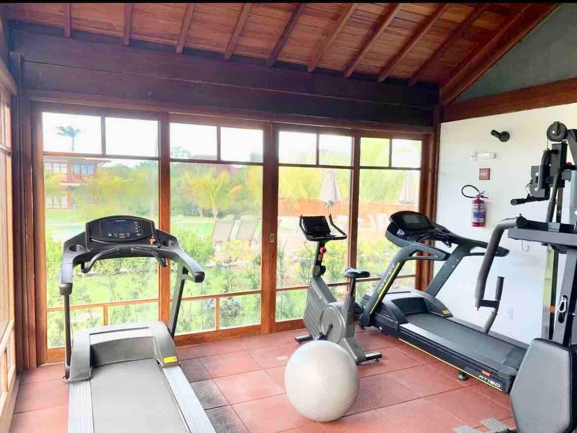 Gimnasio Apt 3 Quartos em Condo de Luxo