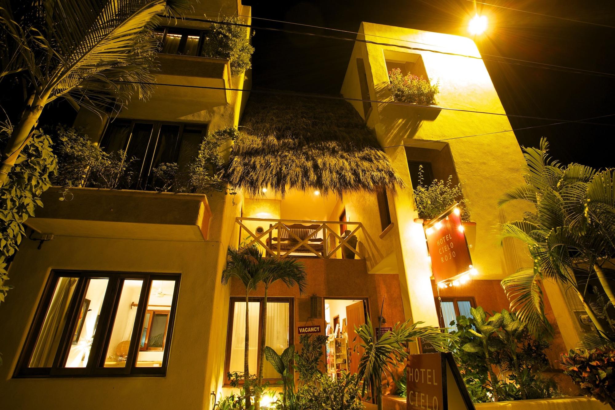 Vista Exterior Hotel Cielo Rojo