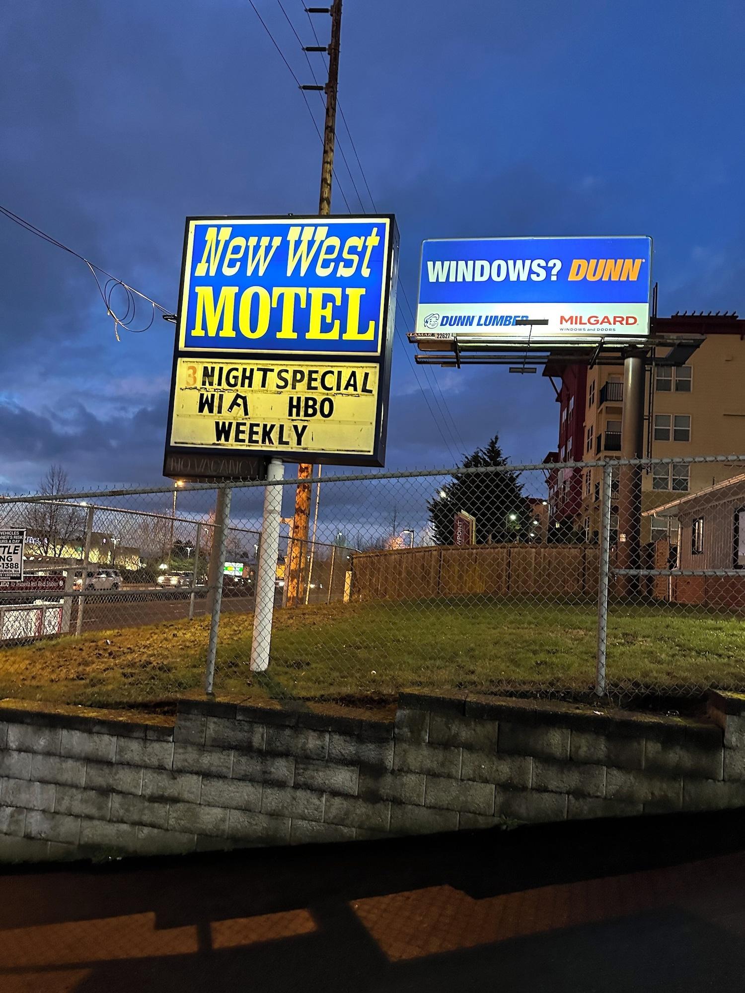 Vista Exterior New West Motel