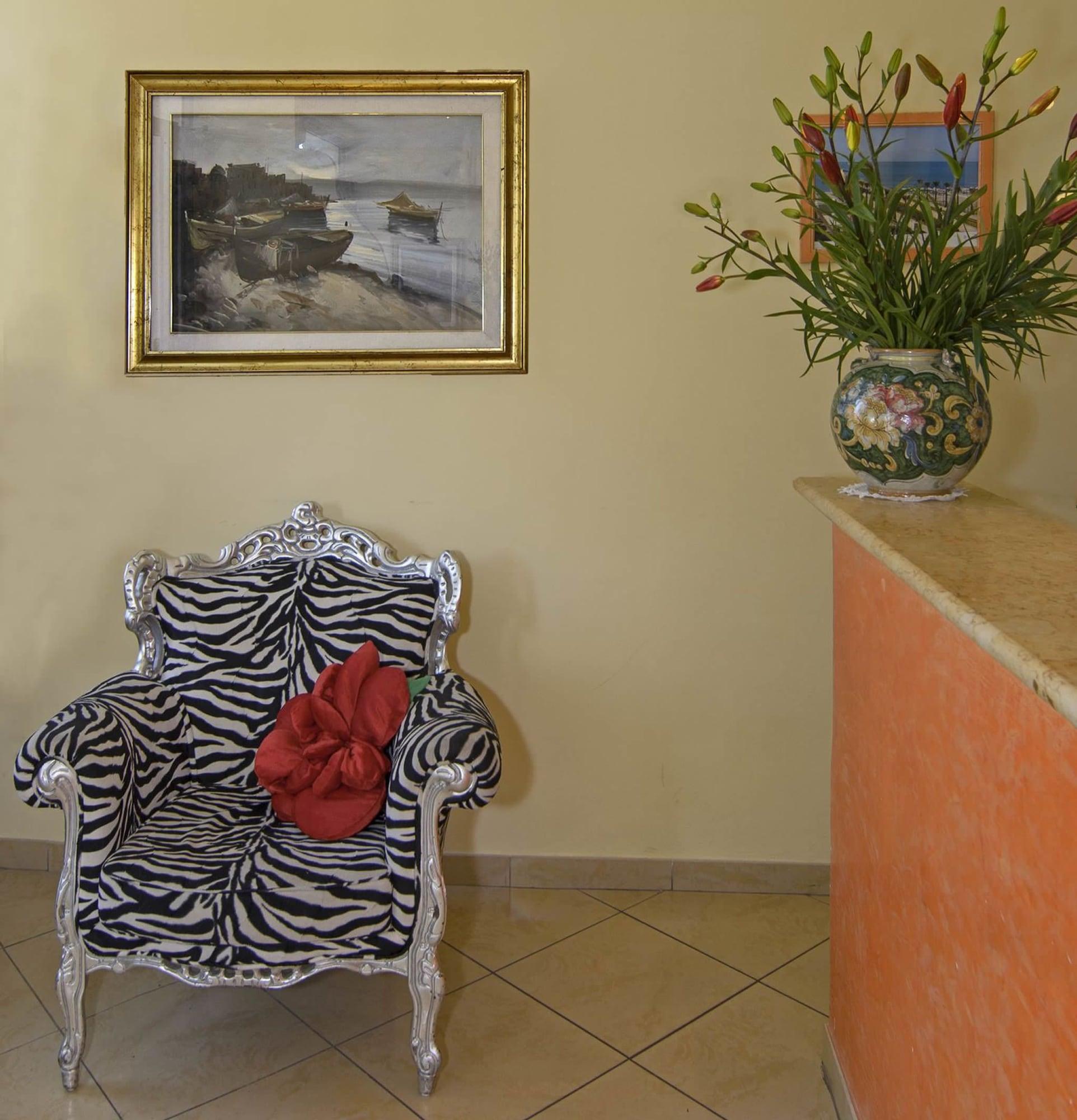 Vista Lobby Hotel Nuovo Tirreno