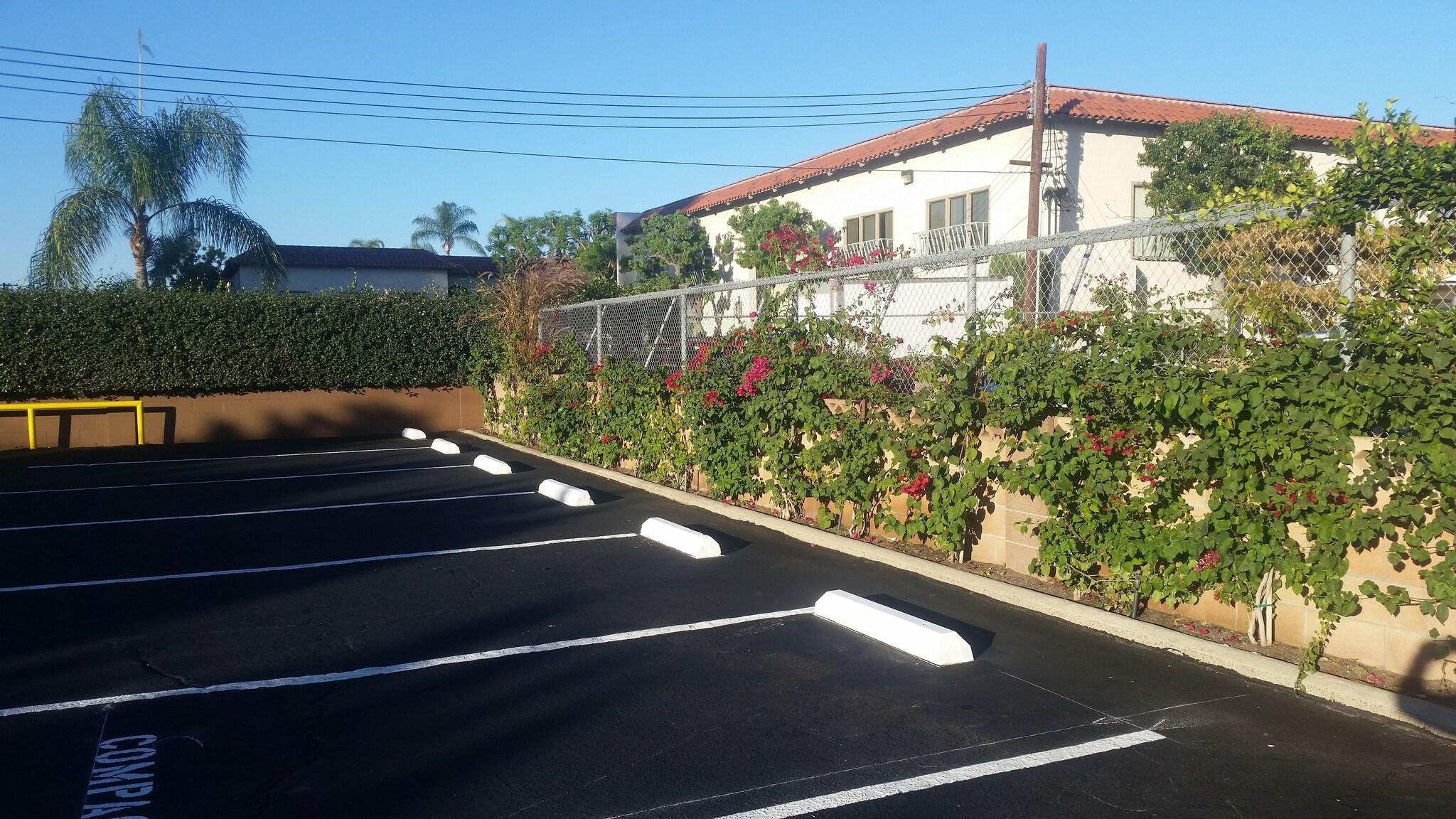 Vista Exterior Kona Inn Motel Anaheim