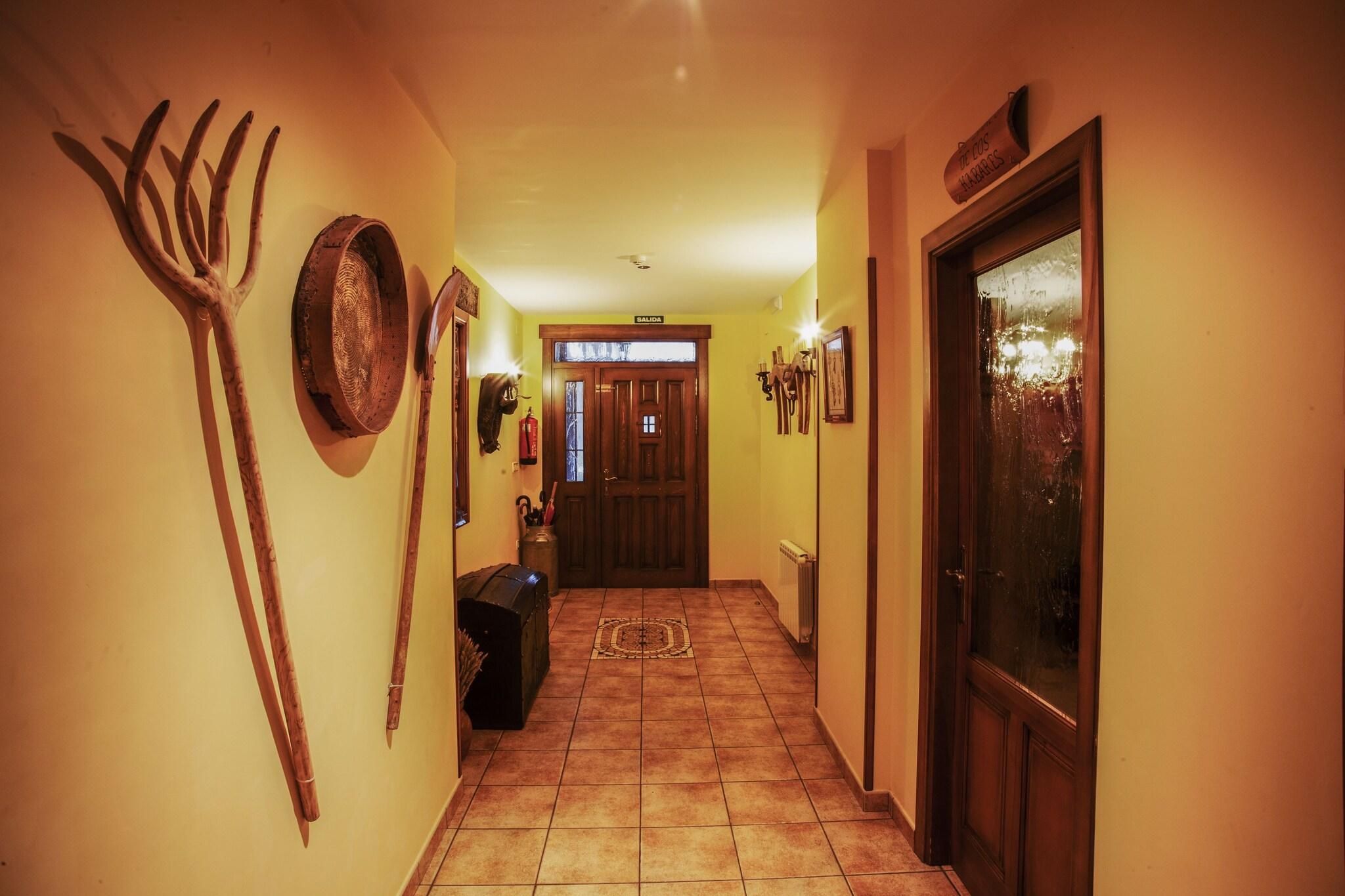 Vista Lobby Hotel Rural Tirontillana