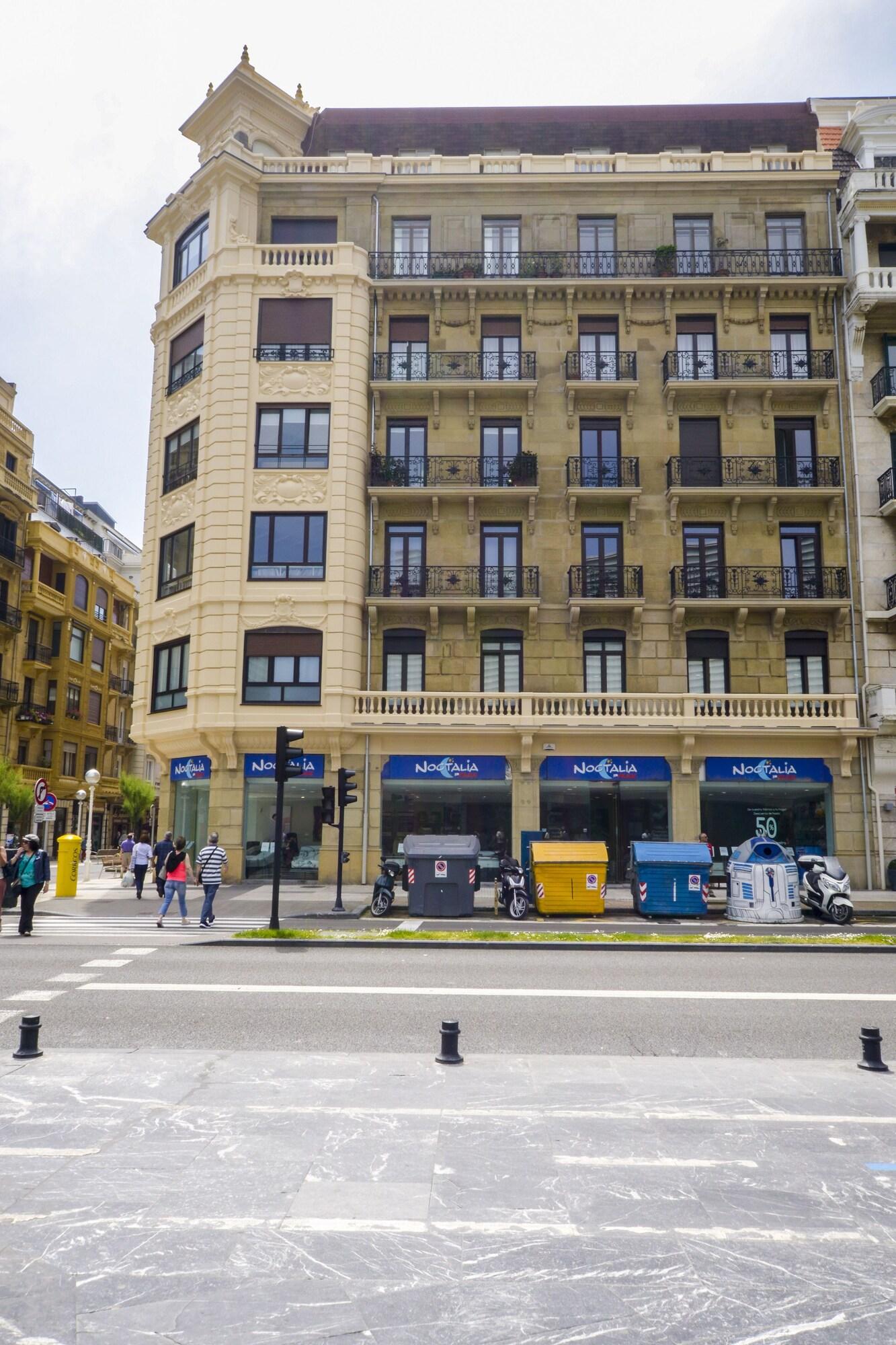 Vista Exterior Pensión Kursaal