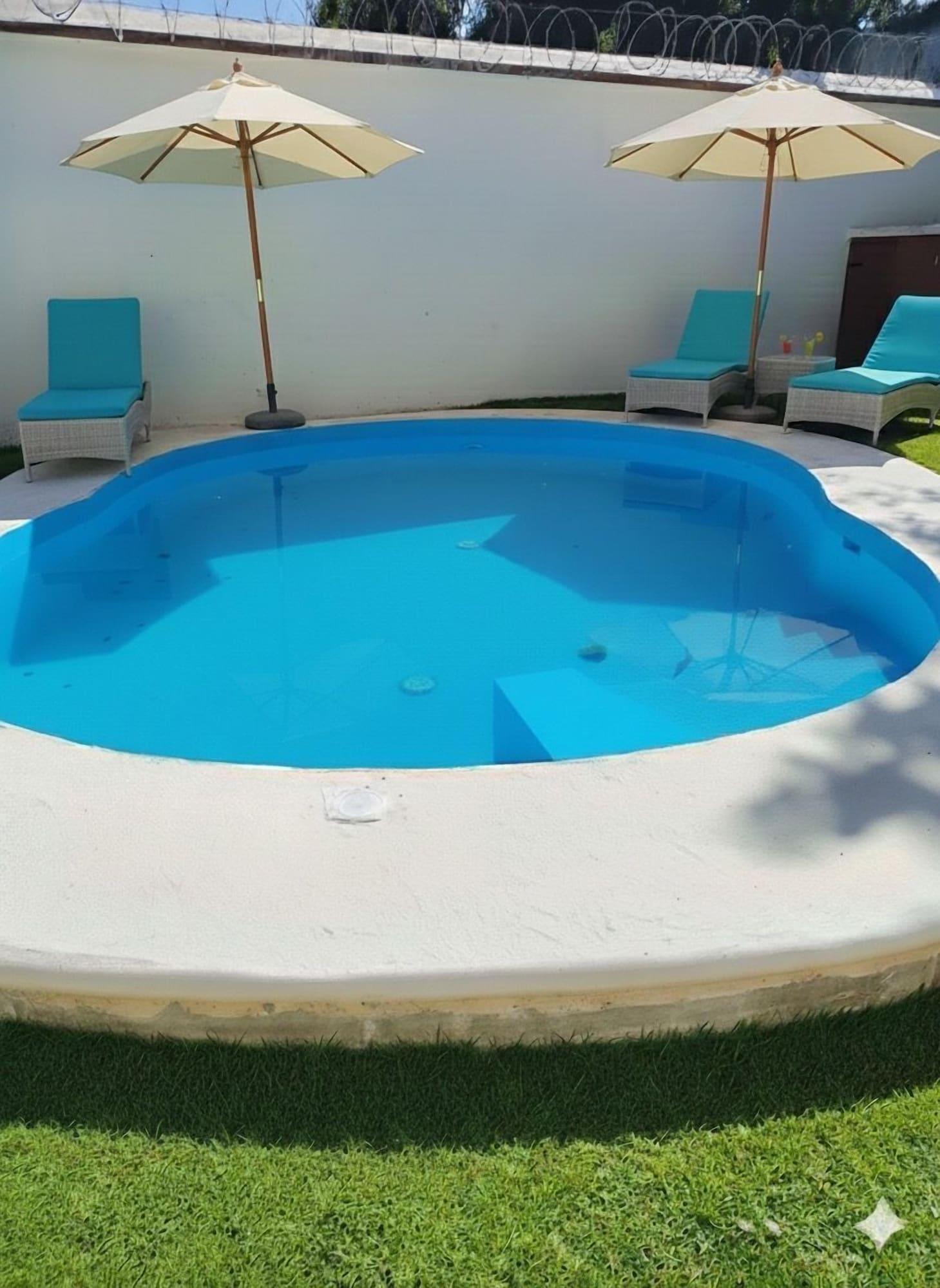 Vista Piscina Villas Carlota Cancun