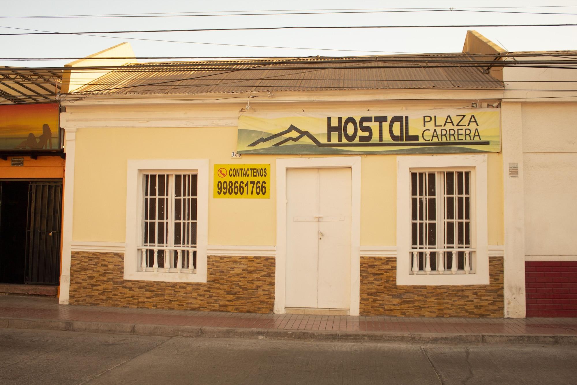 Vista Exterior Hostal Plaza Carrera