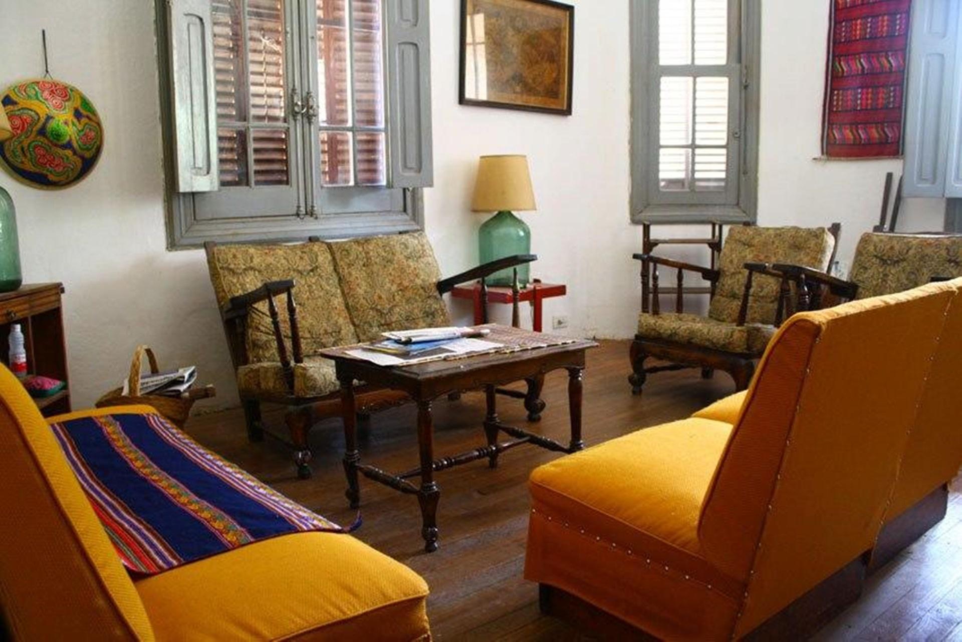 Vista Lobby Villa Margarita b&b