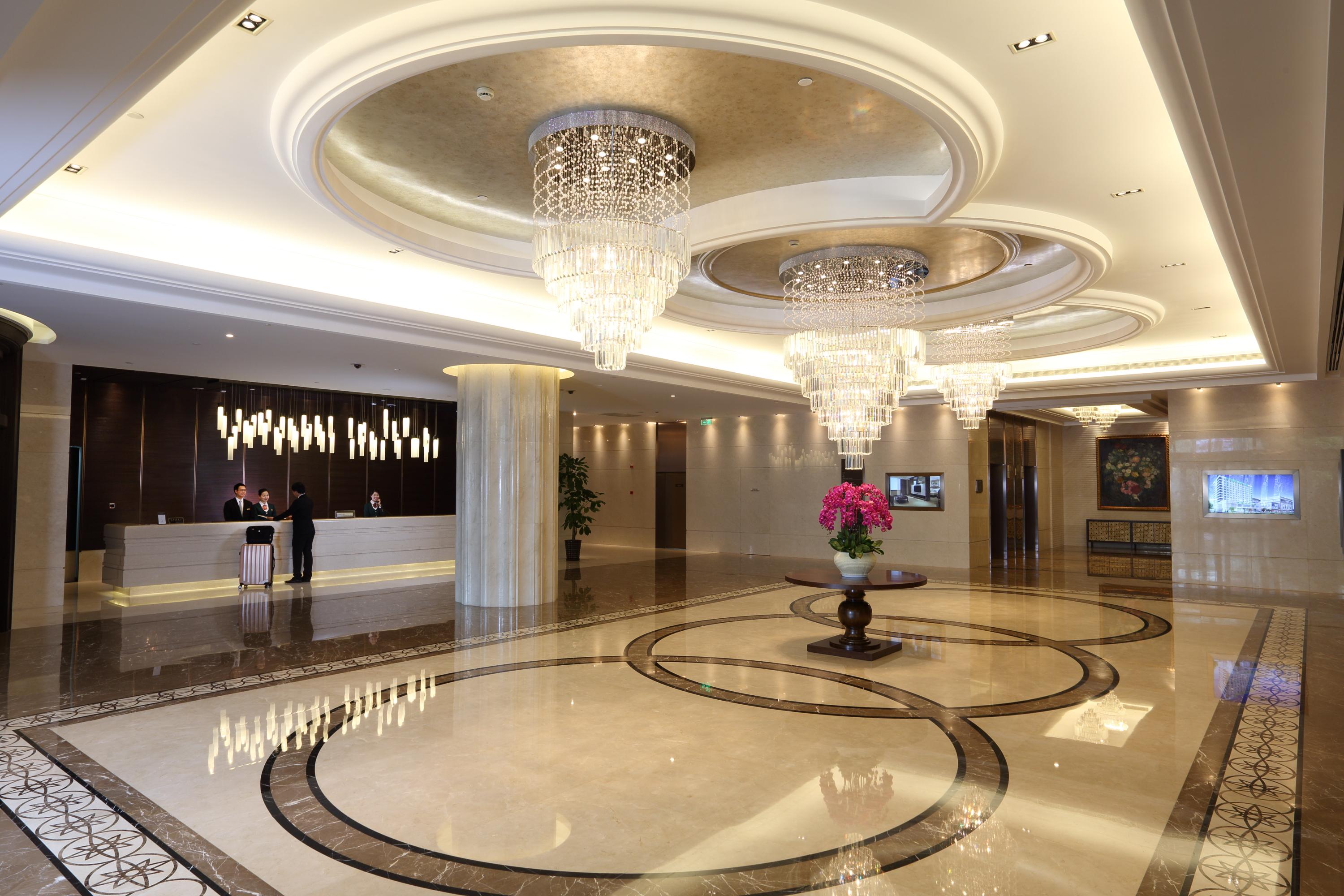 Vista Lobby Evergreen Laurel Hotel Shanghai