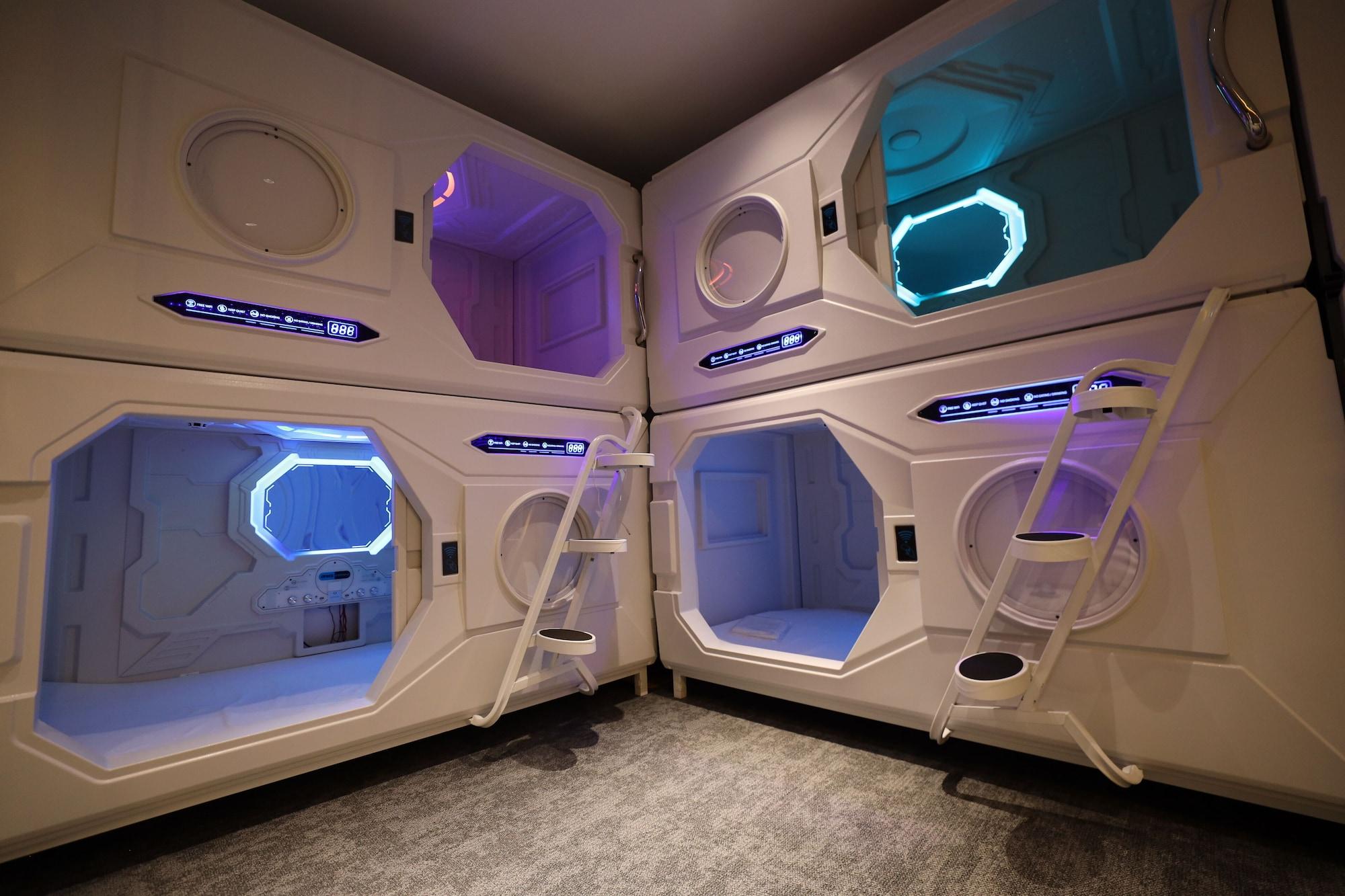 Habitación UBPOD capsule hotel in Mongolia
