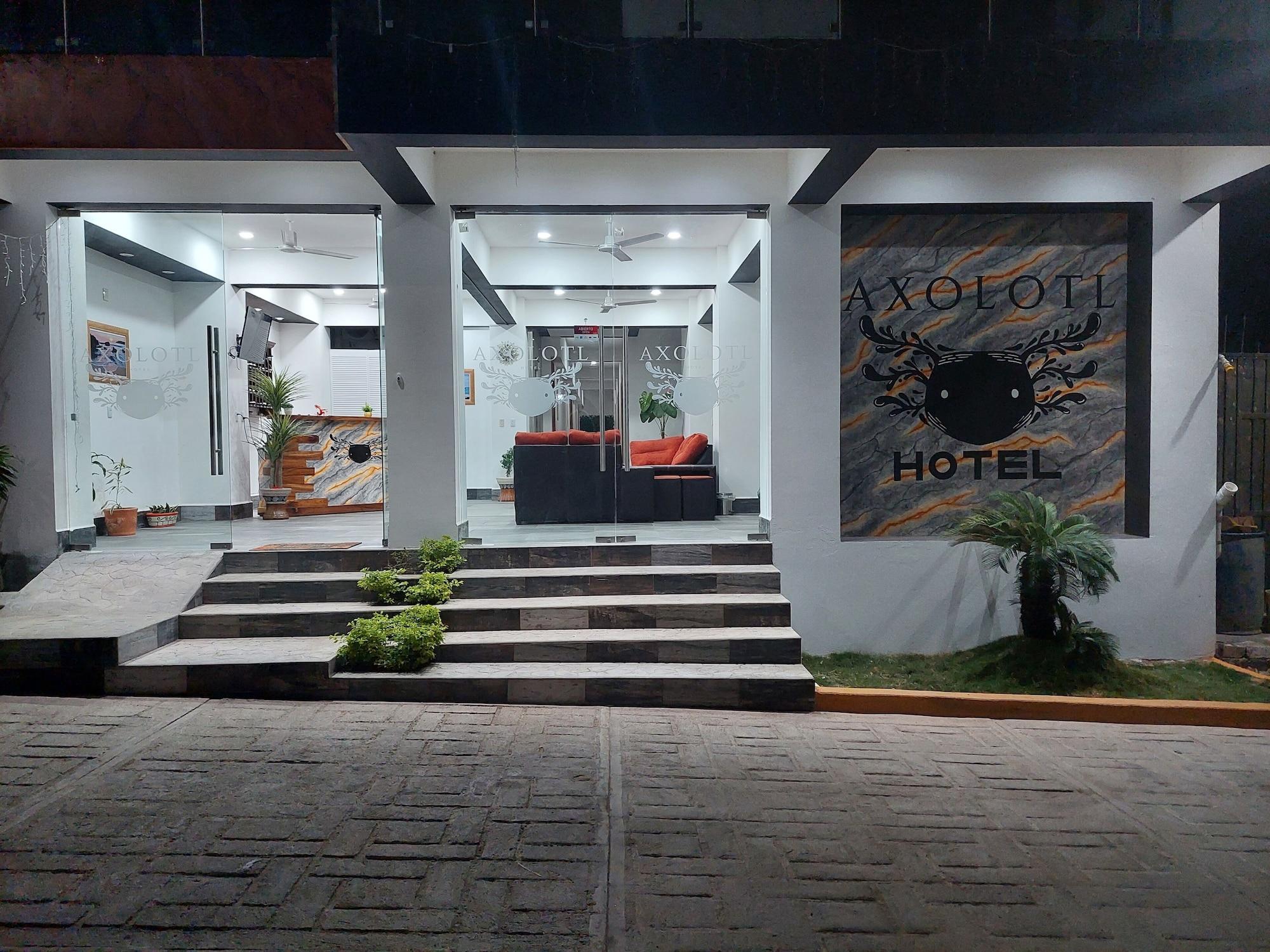 Vista Exterior Hotel Axolotl