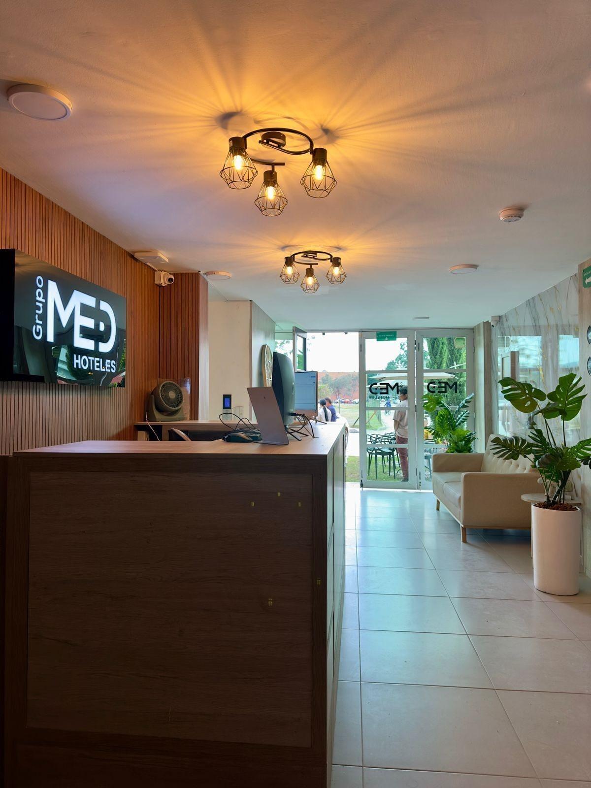 Vista Lobby HOTEL MED LLANOGRANDE