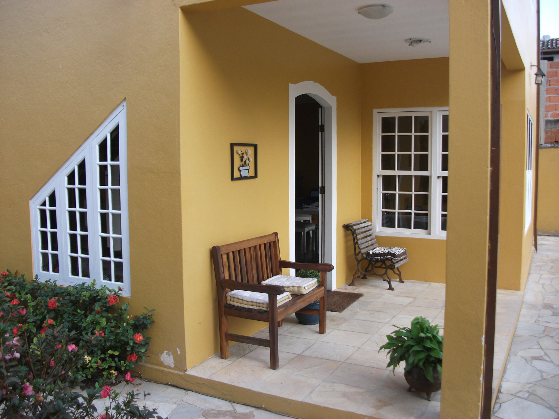 Vista Exterior Pousada Casa Hospedaria
